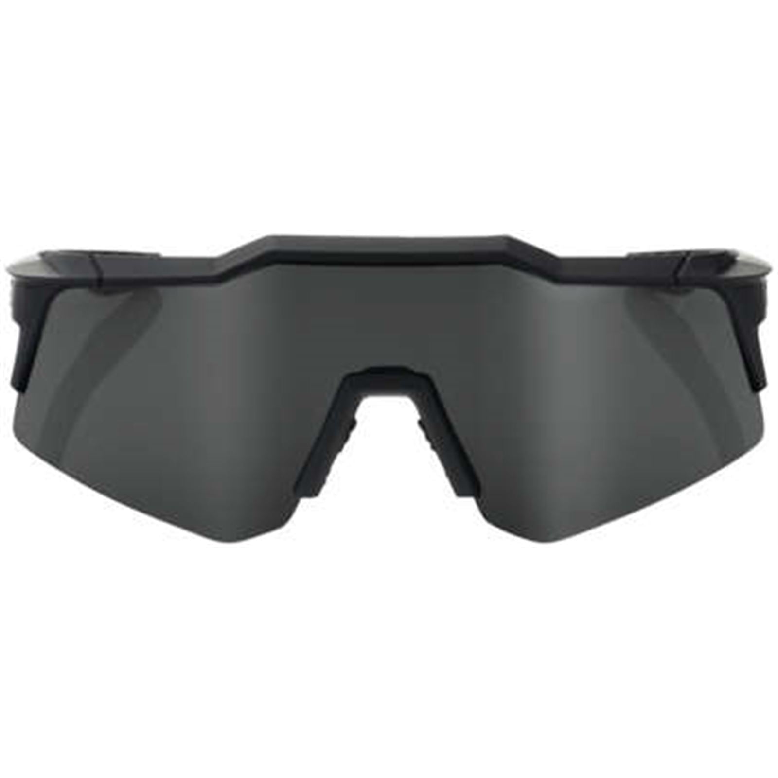 100% Speedcraft XS Sunglasses Soft Tact Black with Smoke Lens 60009-00000_1067110