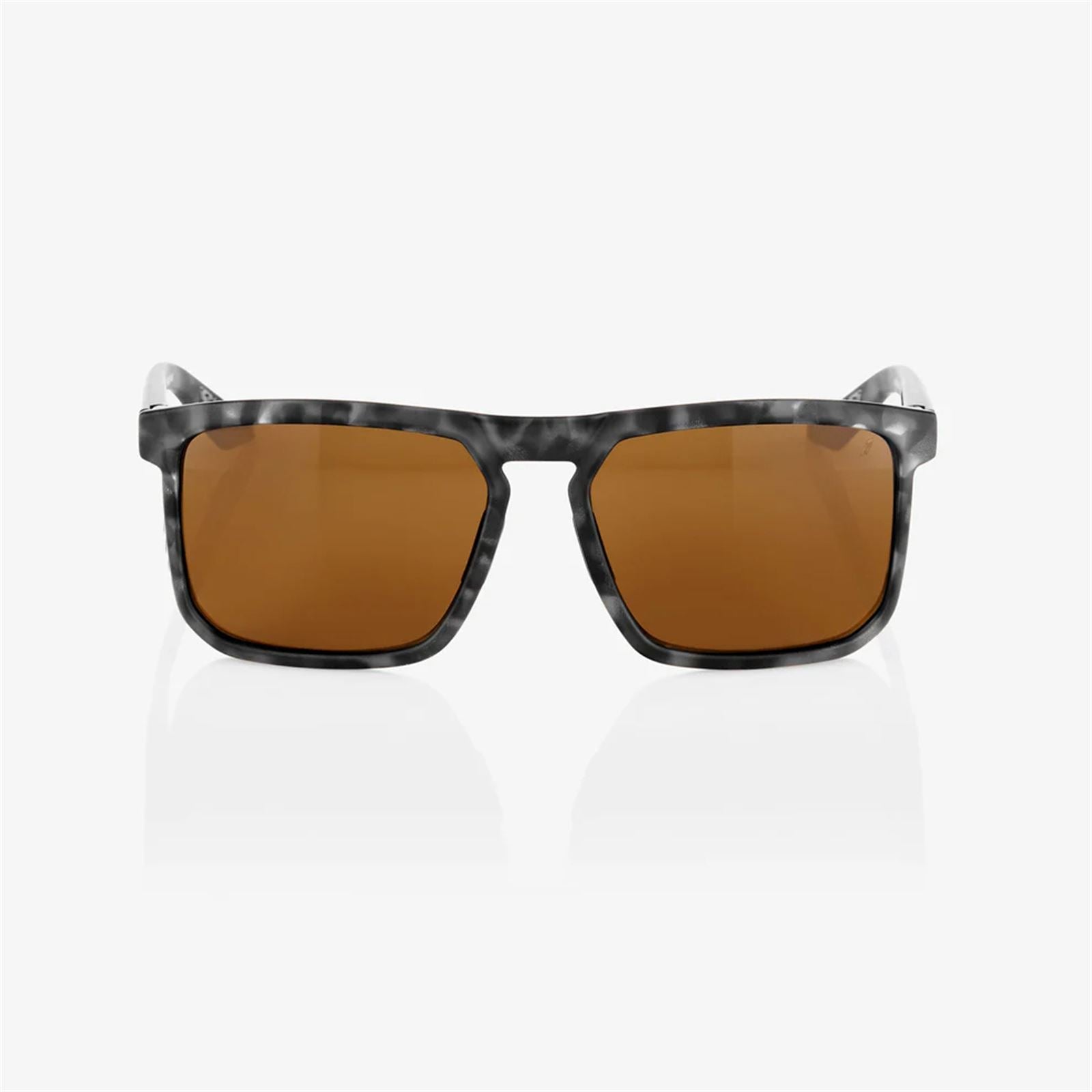 100% Renshaw Sunglasses - Matte Black Havana - Bronze Lens 60021-00002_1768223