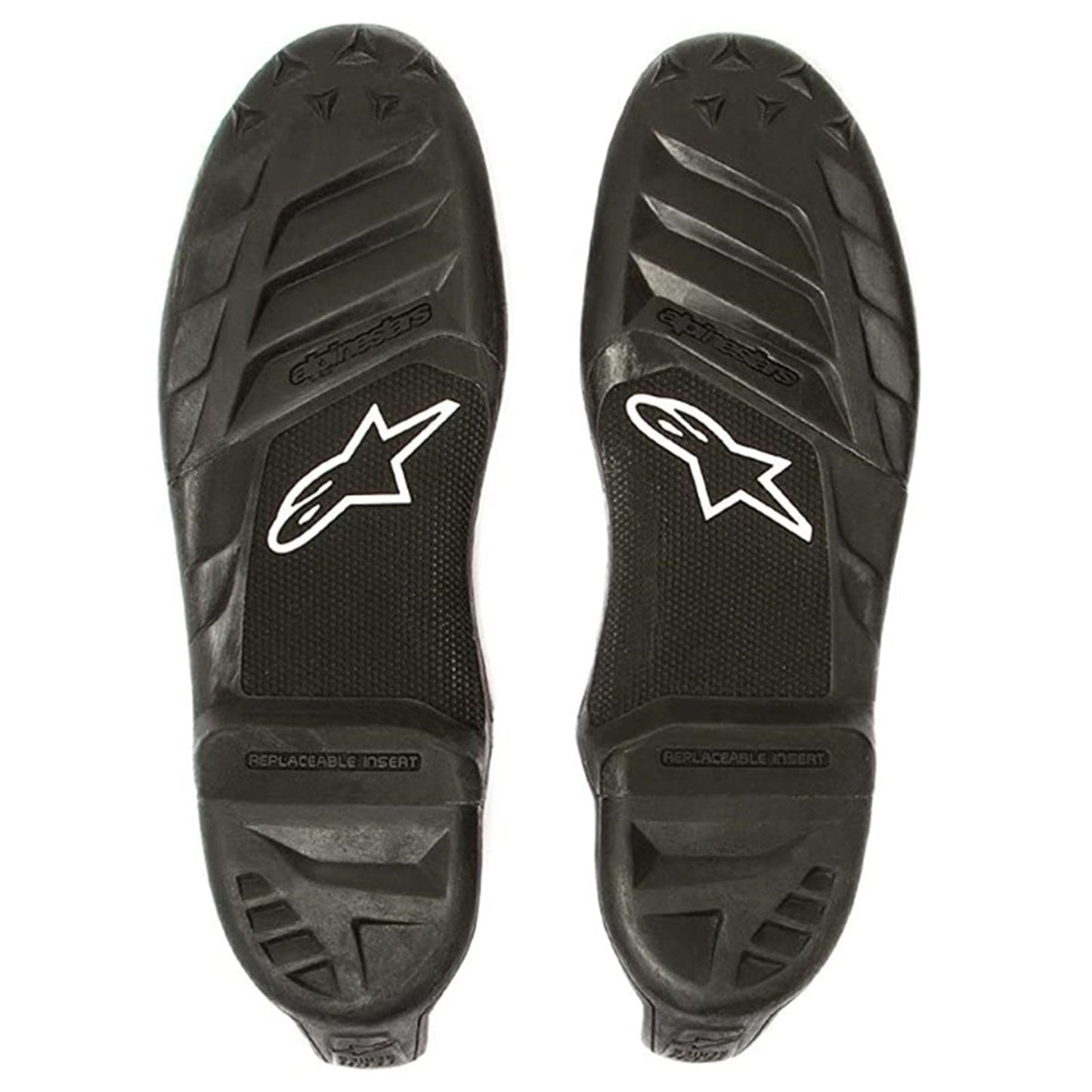 Alpinestars Tech-3S Replacement Soles Black Size 08 OPEN BOX CLOSEOUT 25SUT3S-10-08_899683