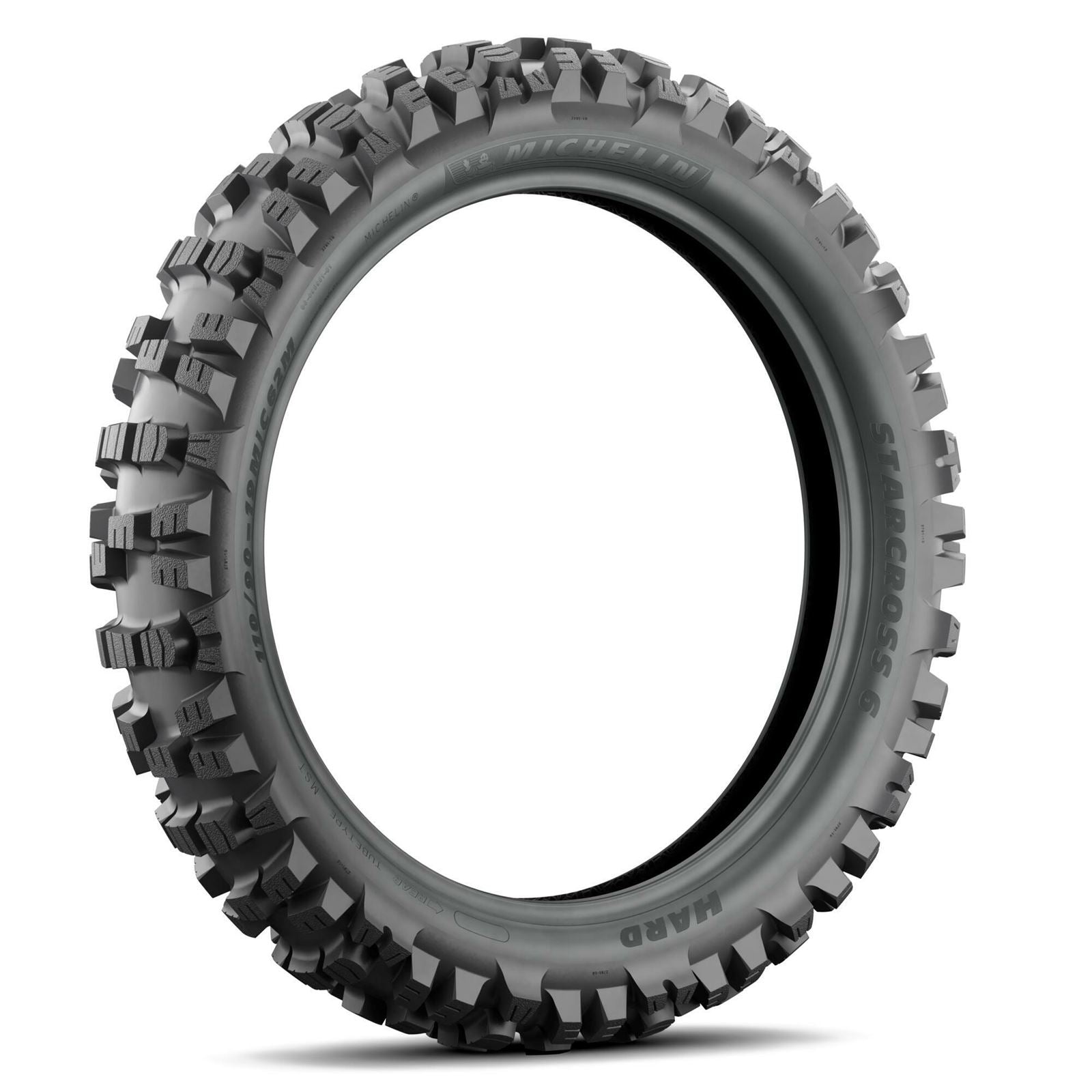 Michelin - Powersports Starcross 6 Tire - Rear - Hard - 110/90-19 - 62M 52416_880775