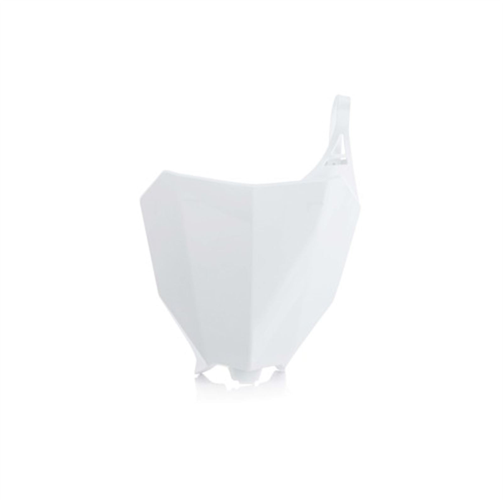Factory Effex Plastic Front Plate - CRF450 - White 11-73336_882132