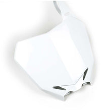 Factory Effex Plastic Front Plate - RMZ250/RMZ450 - White 11-73424_882086