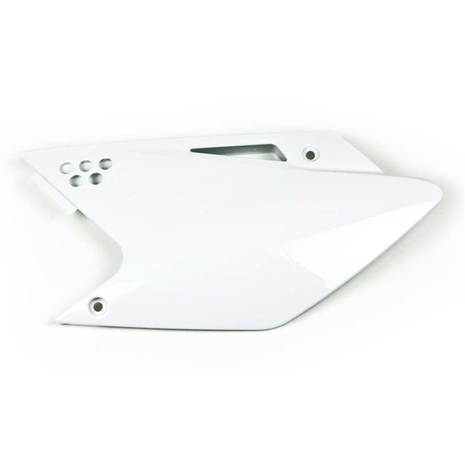 Factory Effex Plastic Side Plate - KX250F - White 11-75122_882125