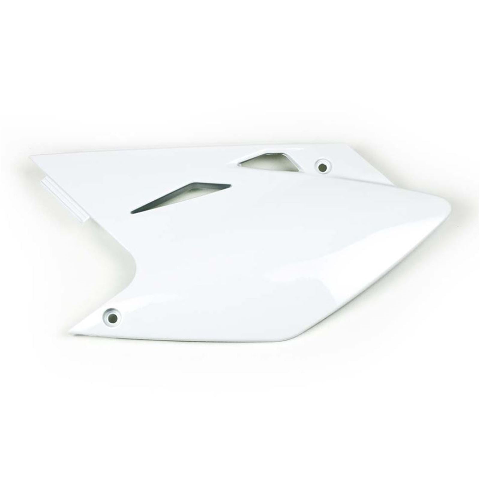 Factory Effex Plastic Side Plate - KX450F - White 11-75124_882126