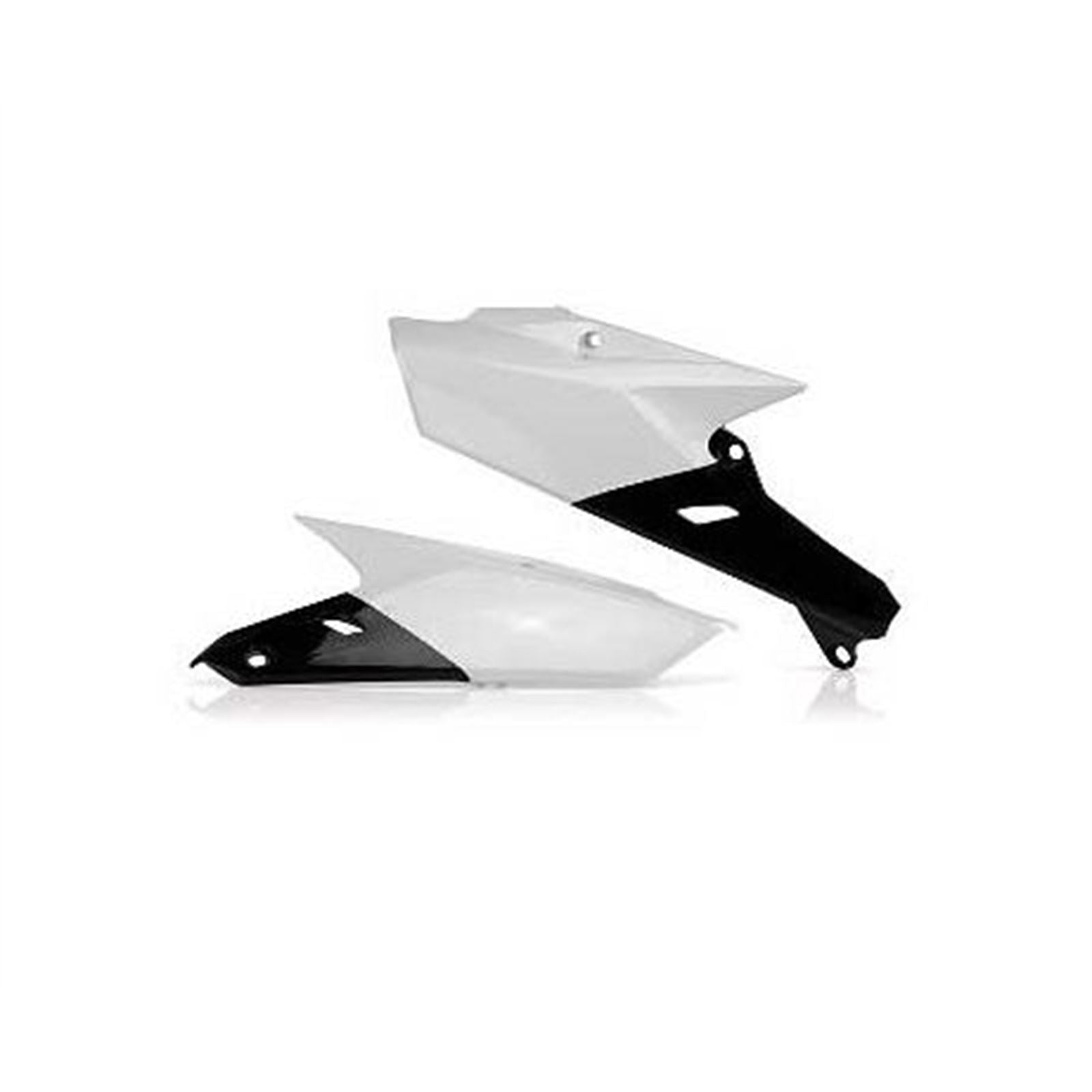 Factory Effex Plastic Side Plate - YZ250F/YZ450F - White 11-75236_882144