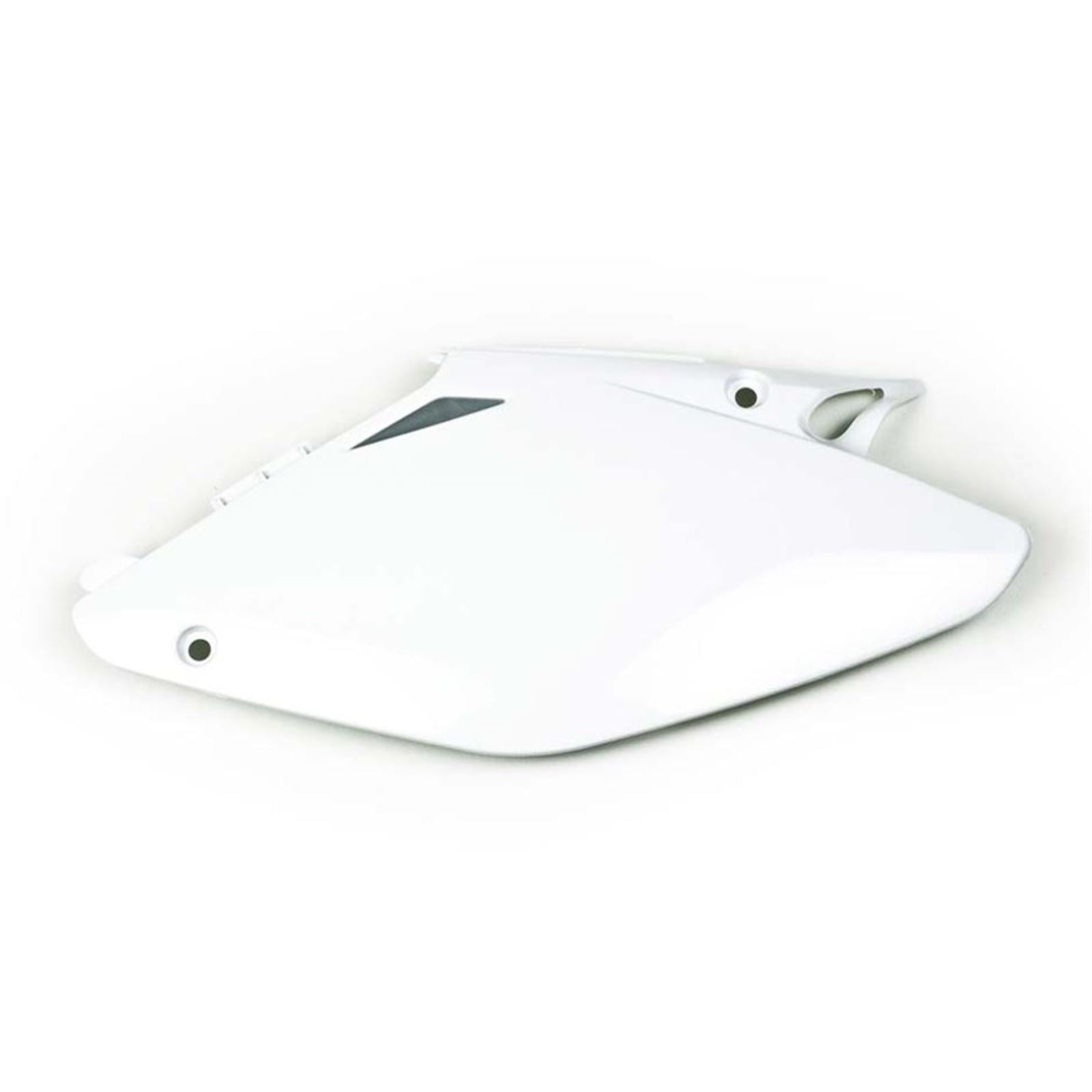Factory Effex Plastic Side Plate - CR125/250 - White 11-75316_882146