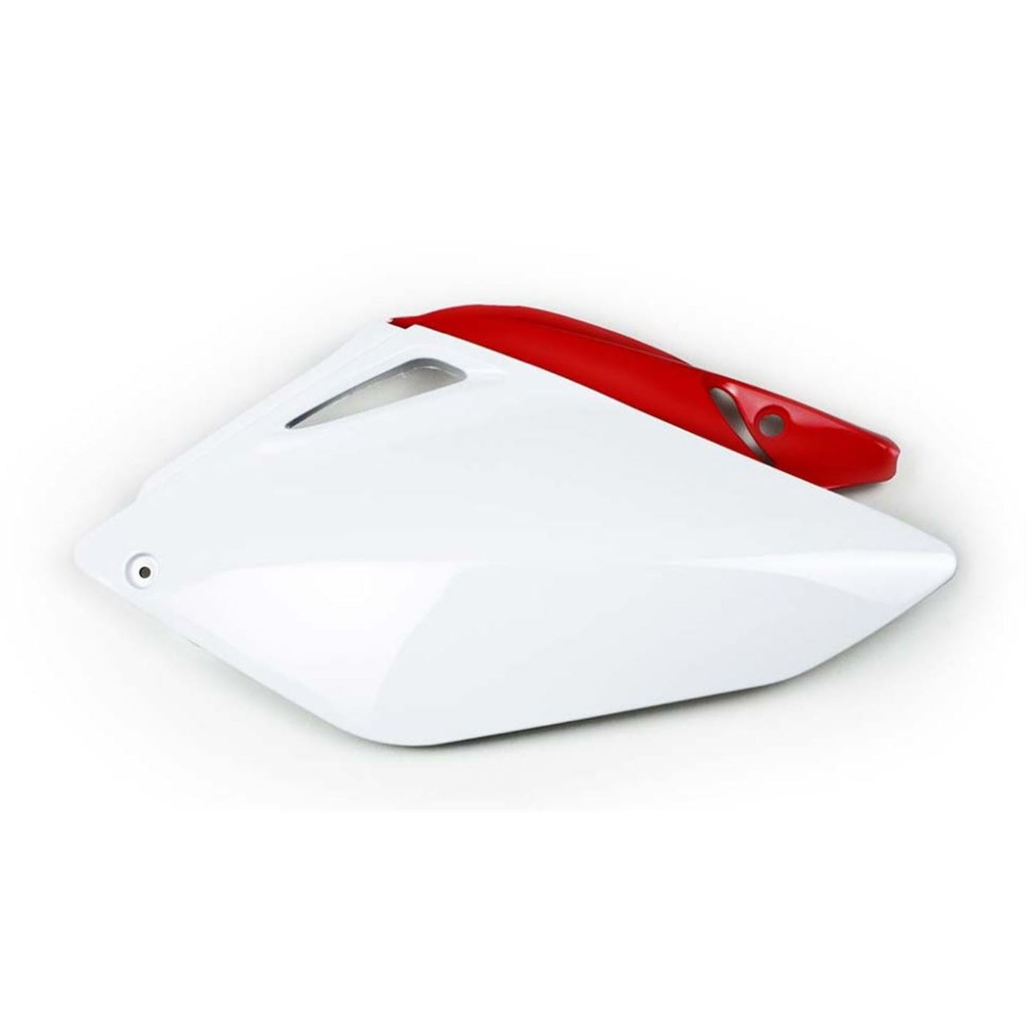 Factory Effex Plastic Side Plate - CRF250 - White/Red 11-75322_882149