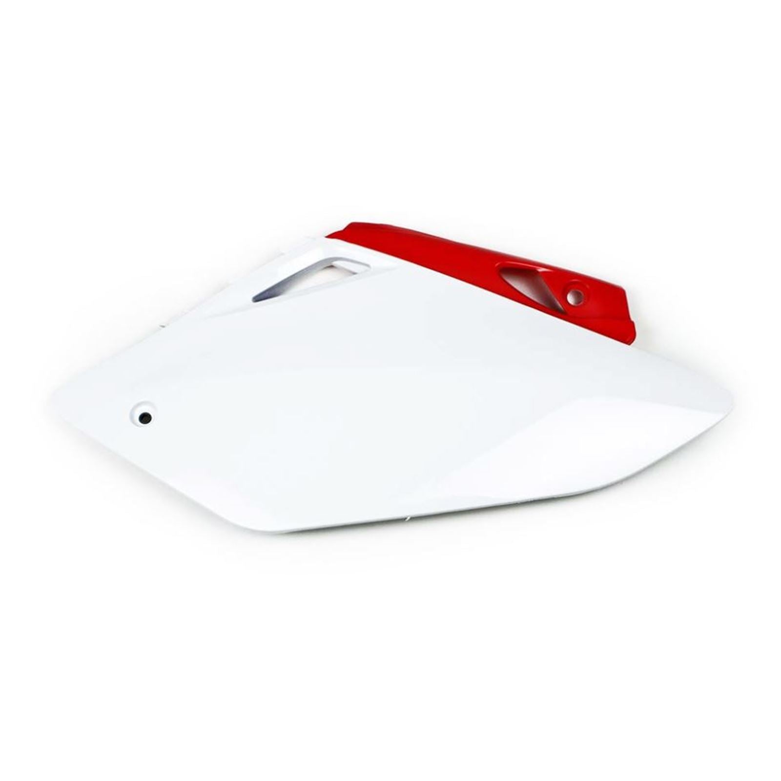 Factory Effex Plastic Side Plate - CRF450 - White/Red 11-75324_882150