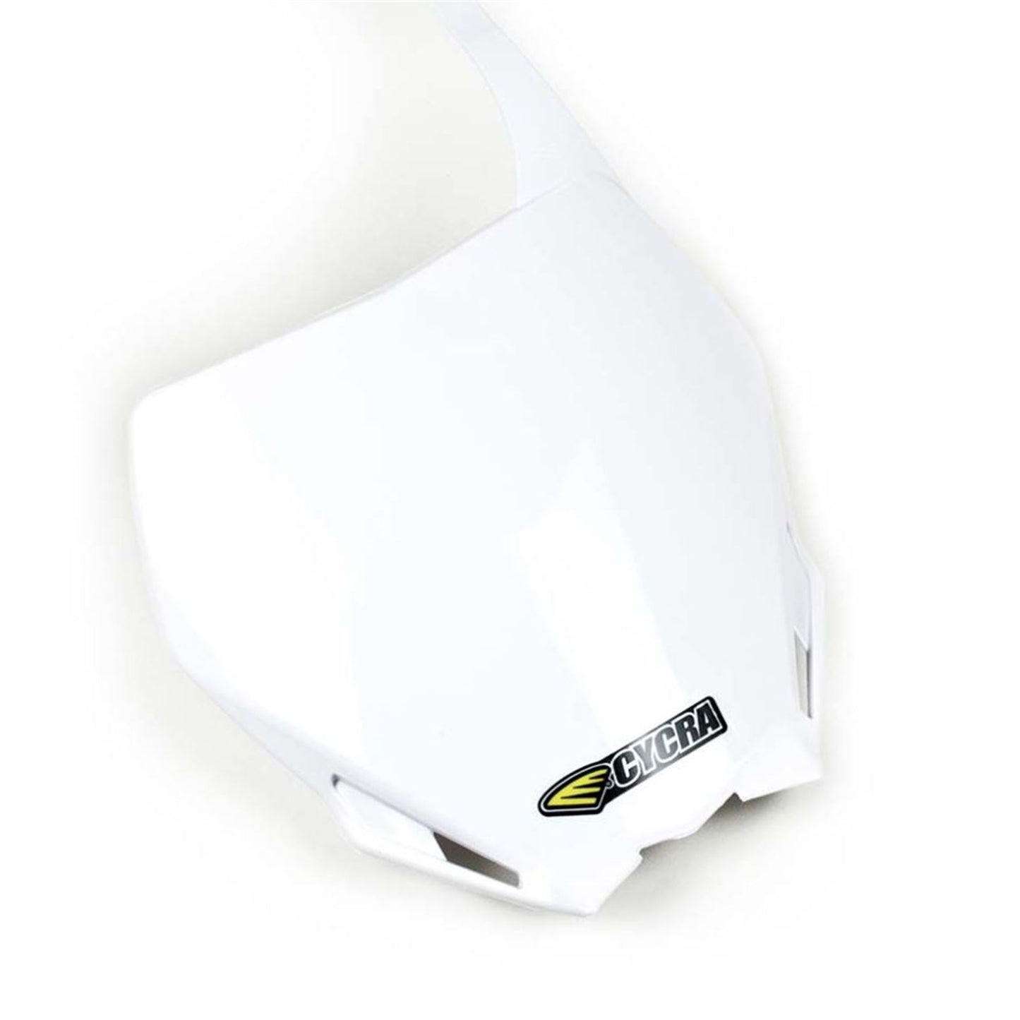 Factory Effex Cycra Plastic Front Plate for Yamaha YZ/YZF - White 12-73240_882169