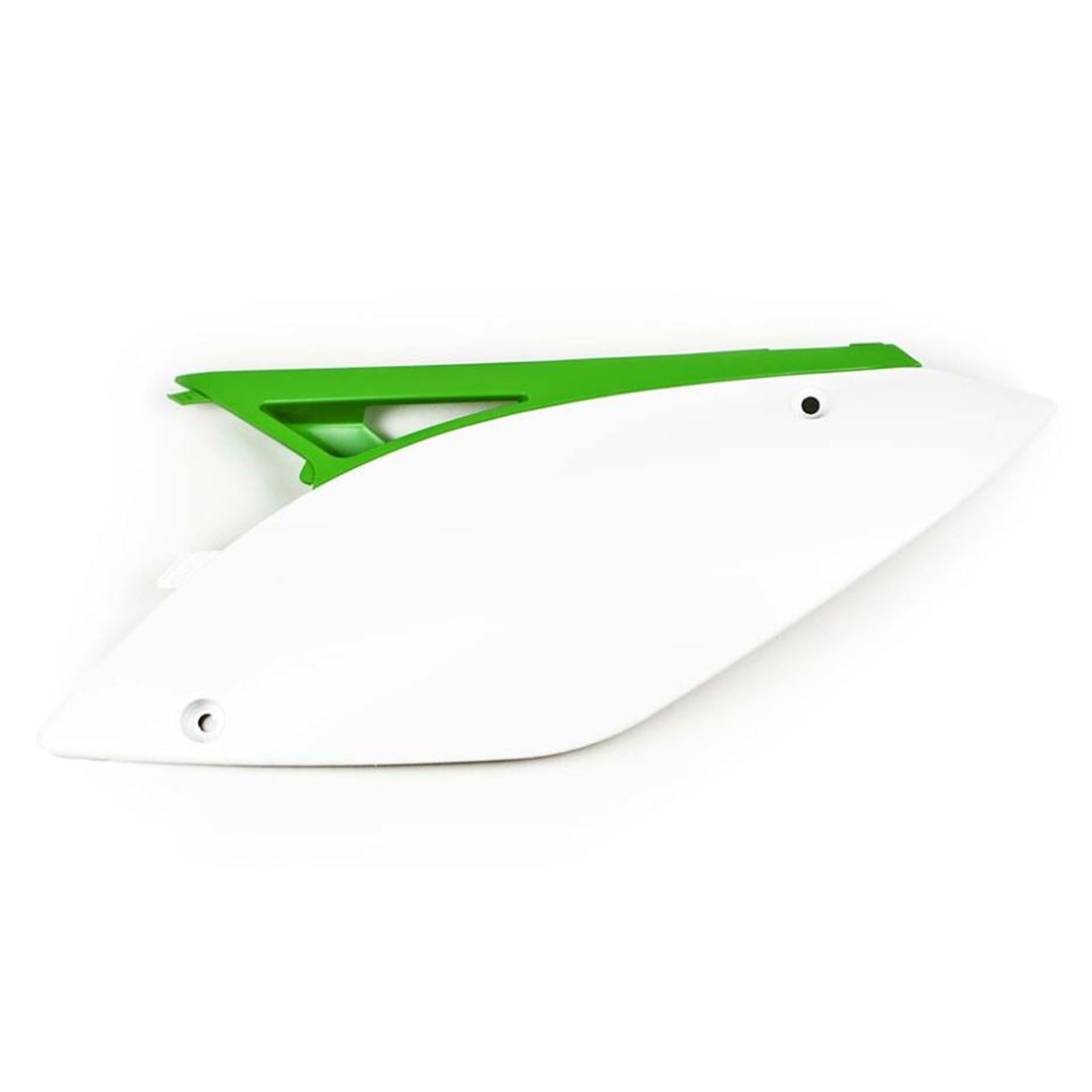 Factory Effex Plastic Side Plate - KX250F/KX450F - White 12-75126_881785