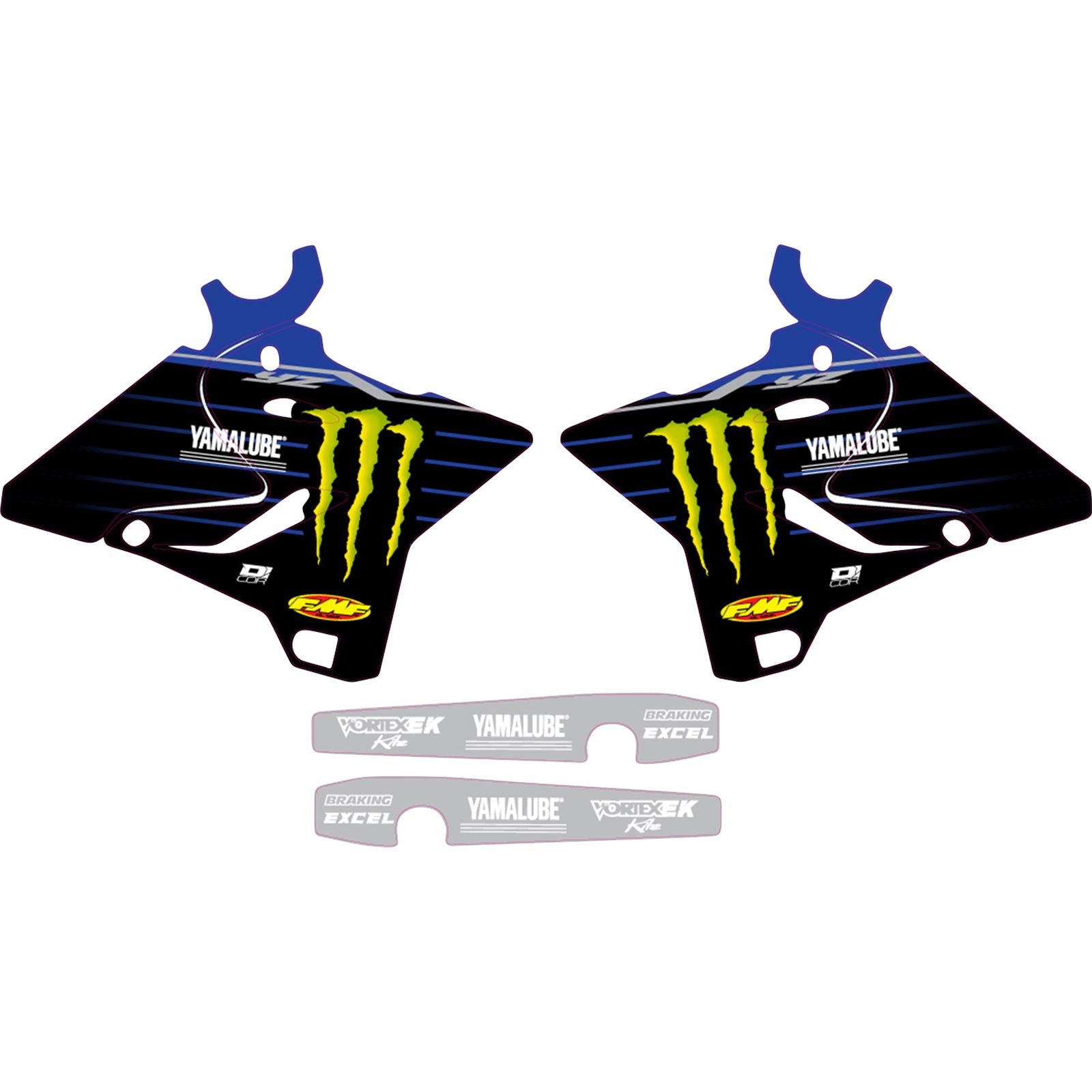 D'Cor Graphic Kit for Yamaha YZ - '22 Star [MPN: 10-50-232]_1095422