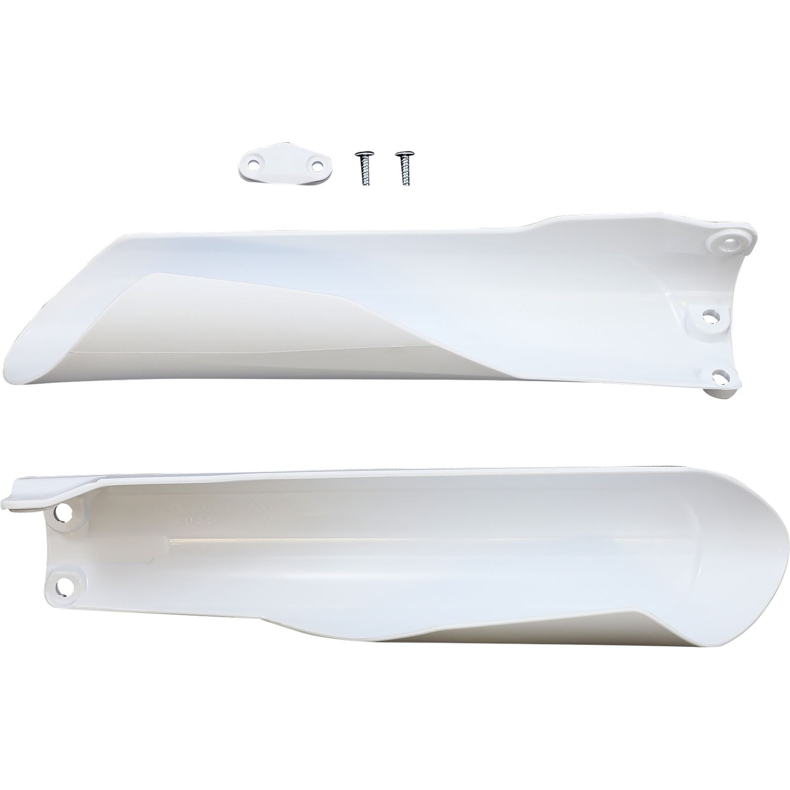 UFO Plastics Fork Cover for Gas Gas - White [MPN: GG07131-041]_1095492