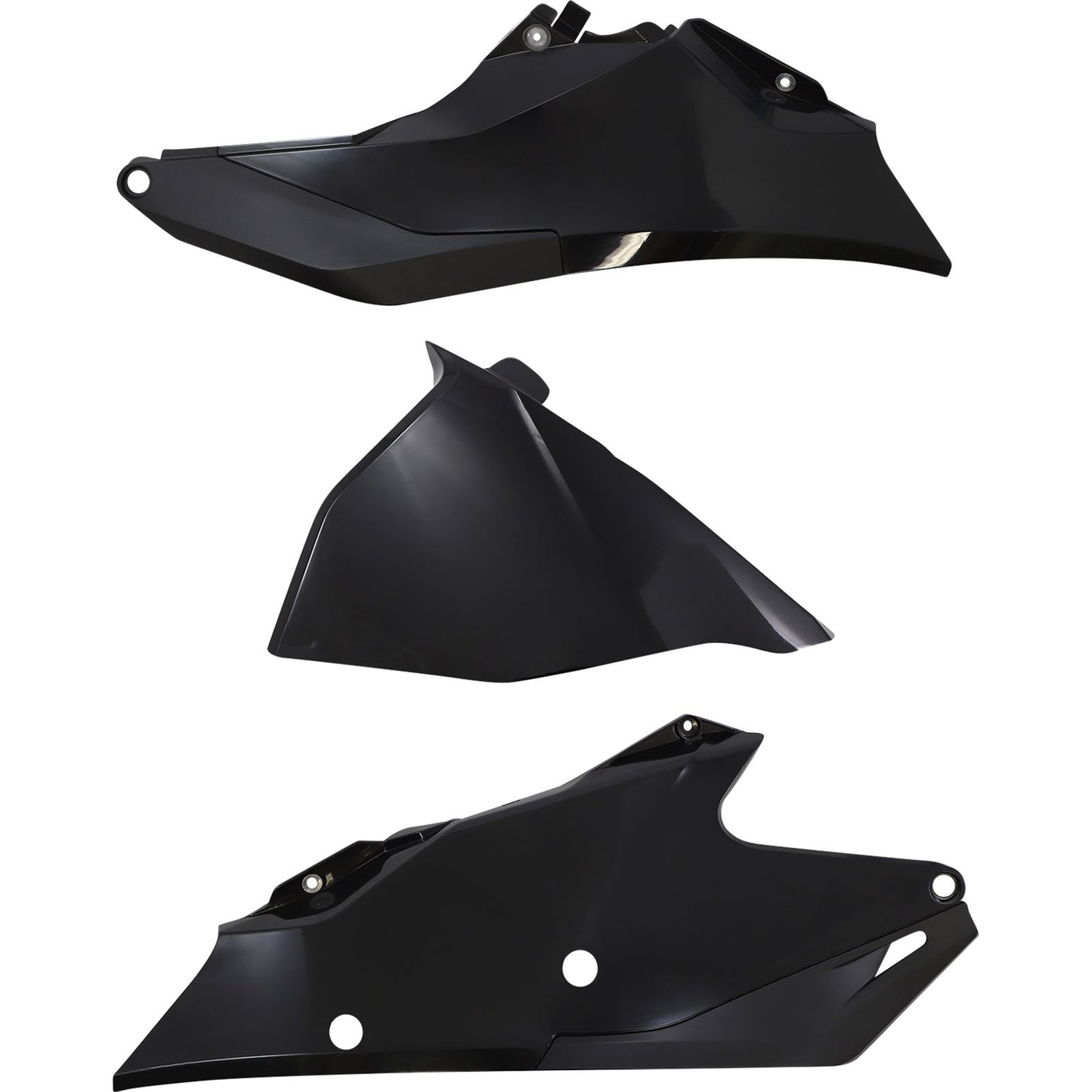 UFO Plastics Side Panels for GasGas - White [MPN: GG07129-001]_1095483