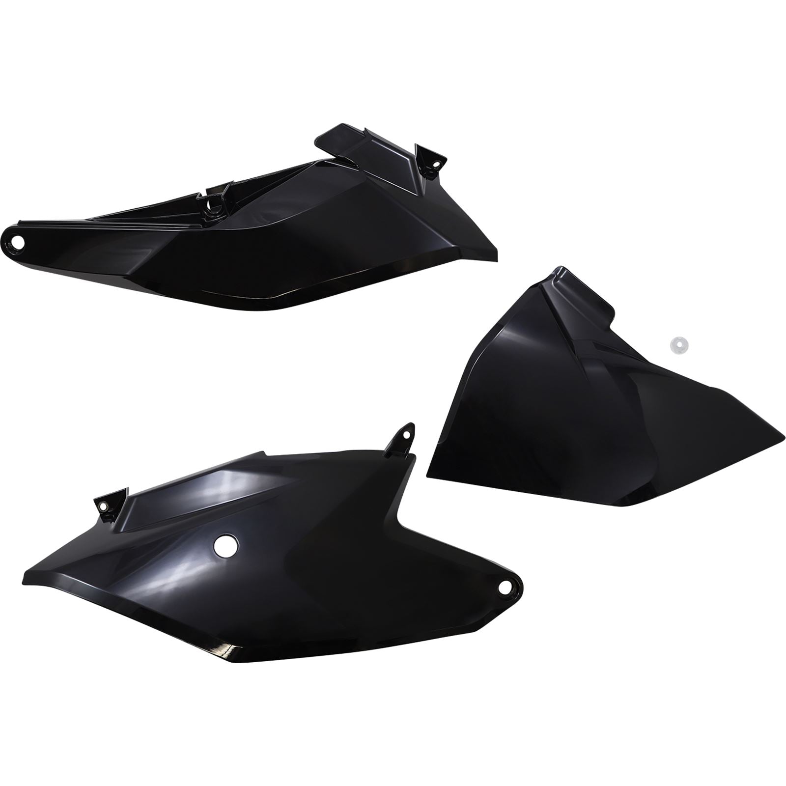 UFO Plastics Side Panels for GasGas - White [MPN: GG07115-001]_1095481