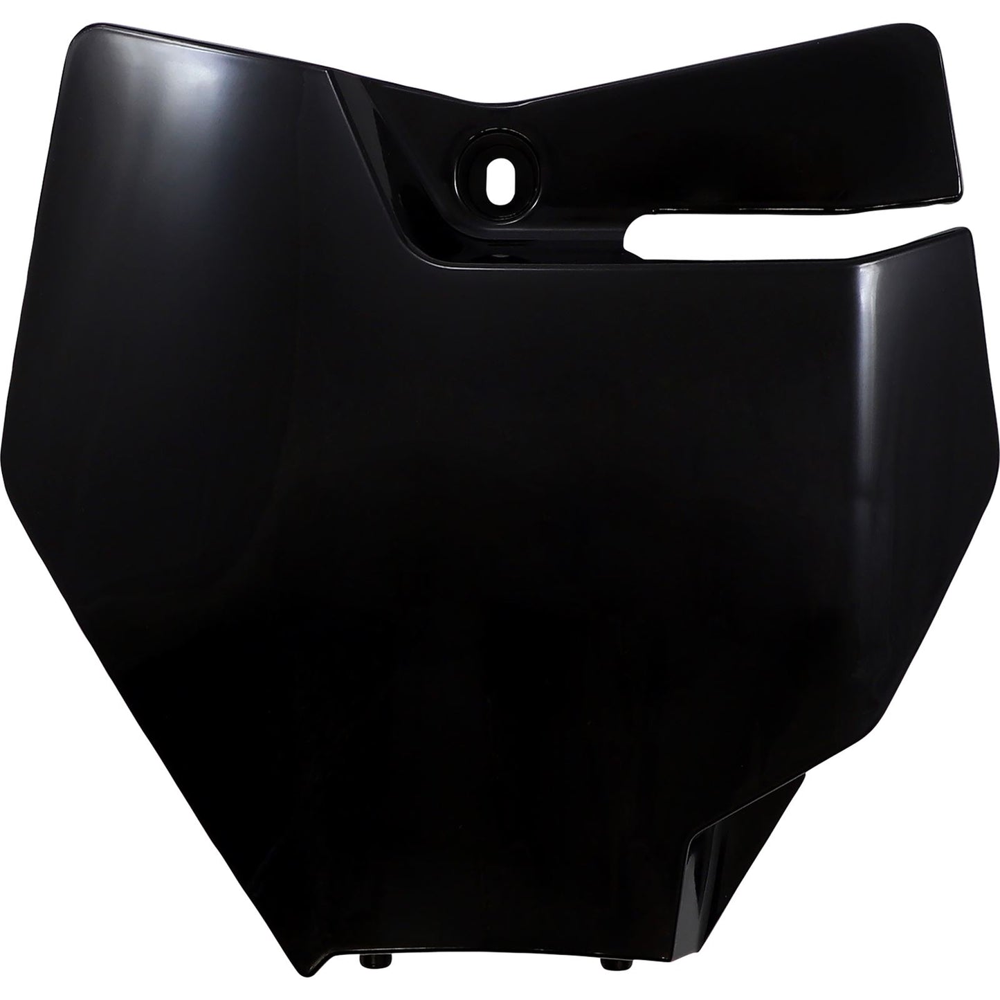 UFO Plastics Front Number Plate for GasGas - Black [MPN: GG07116-001]_1095461