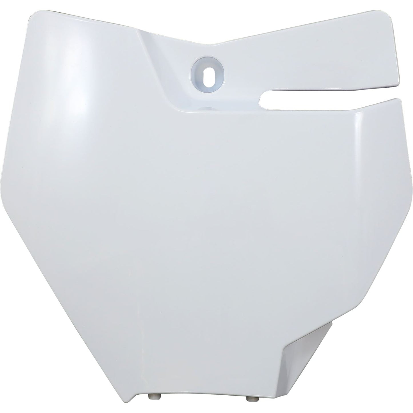 UFO Plastics Front Number Plate for GasGas - White [MPN: GG07116-041]_1095462