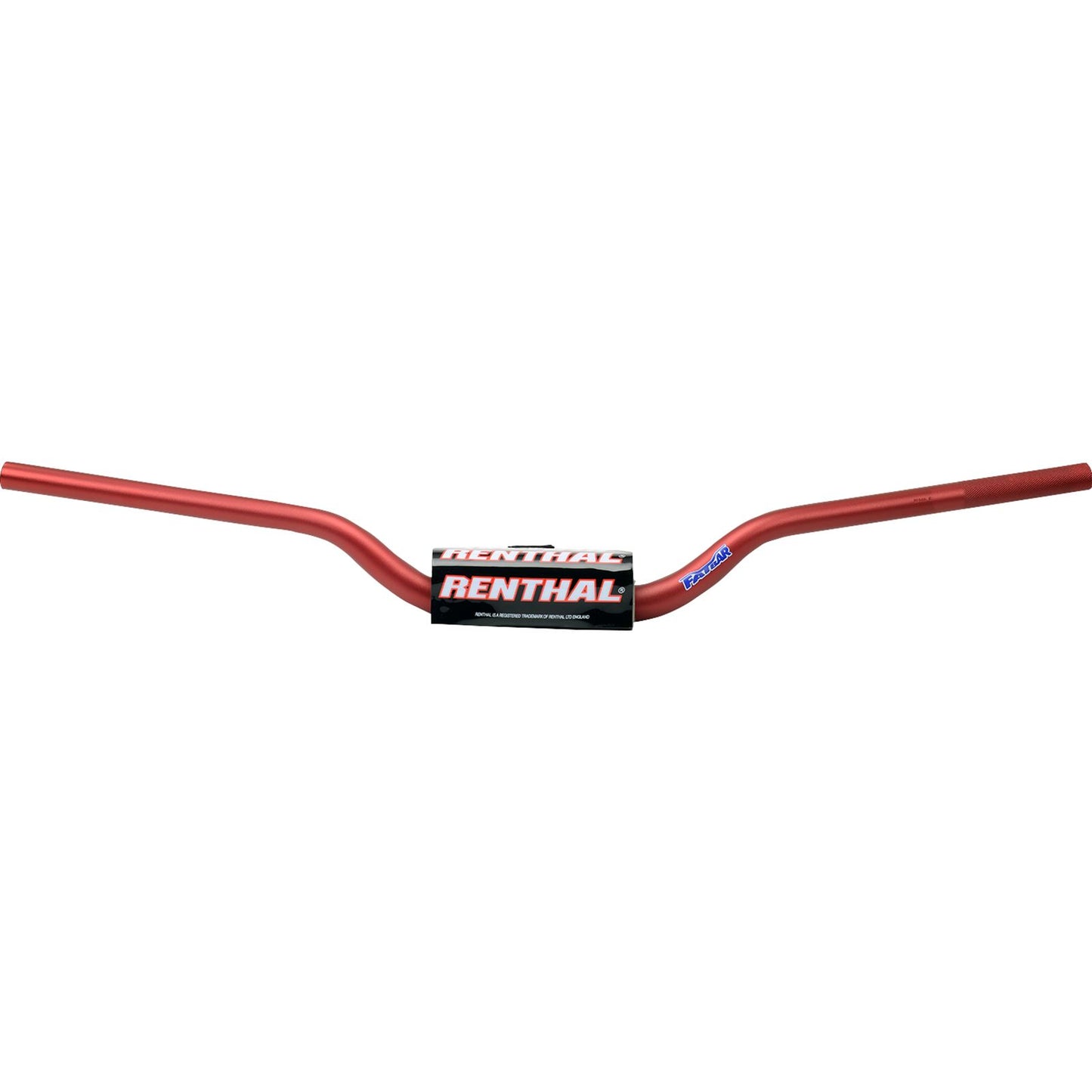 Renthal Fat Handlebar - 673 - Trials 100 Bou/Lampkin - Red 673-01-RD_1135296