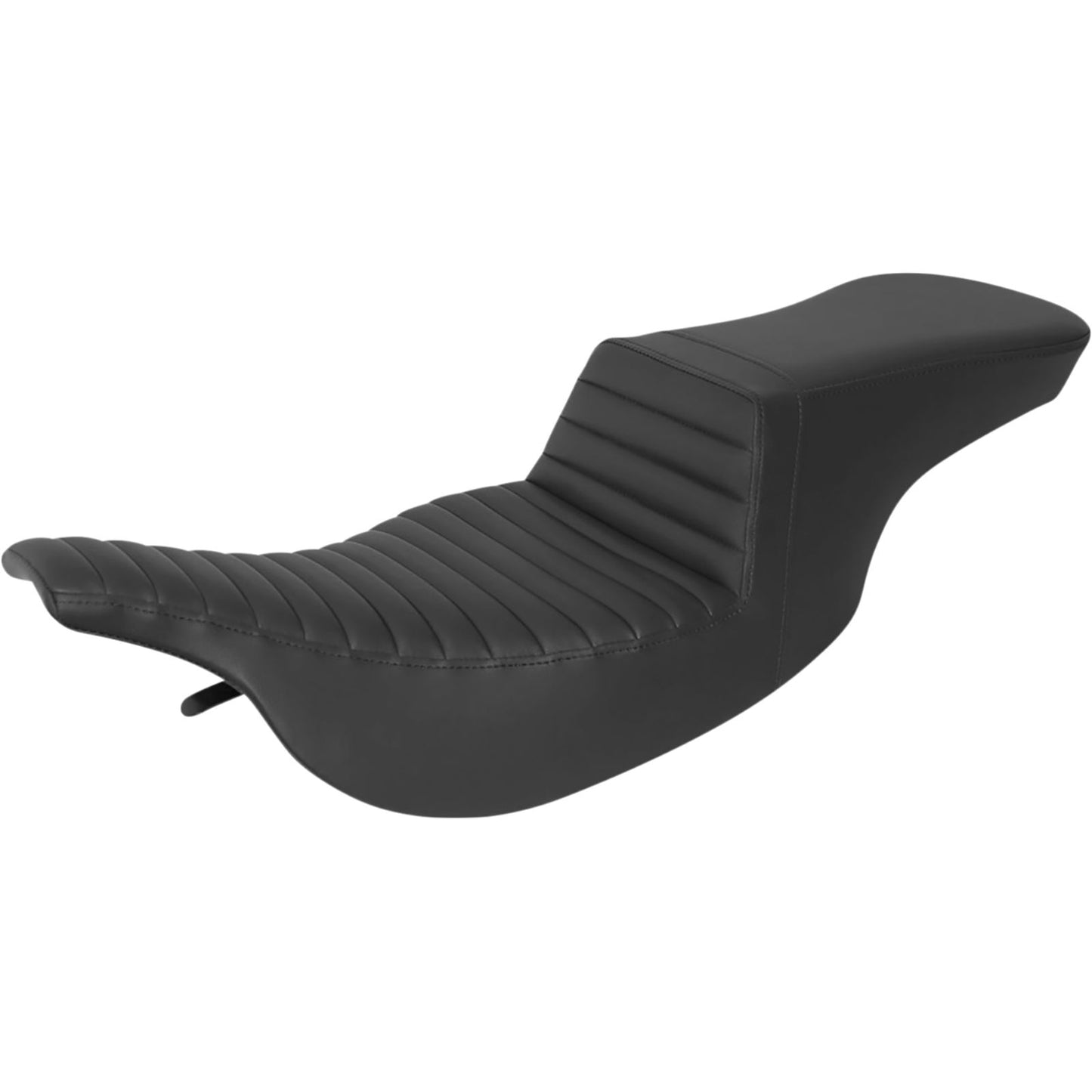 Saddlemen Step-Up Seat - Front Tuck-n-Roll - Black - FLH 897-07-191_1072910