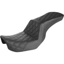 Saddlemen Step-Up Seat - Full Lattice Stitch - Black - Dyna 806-04-195_1072906