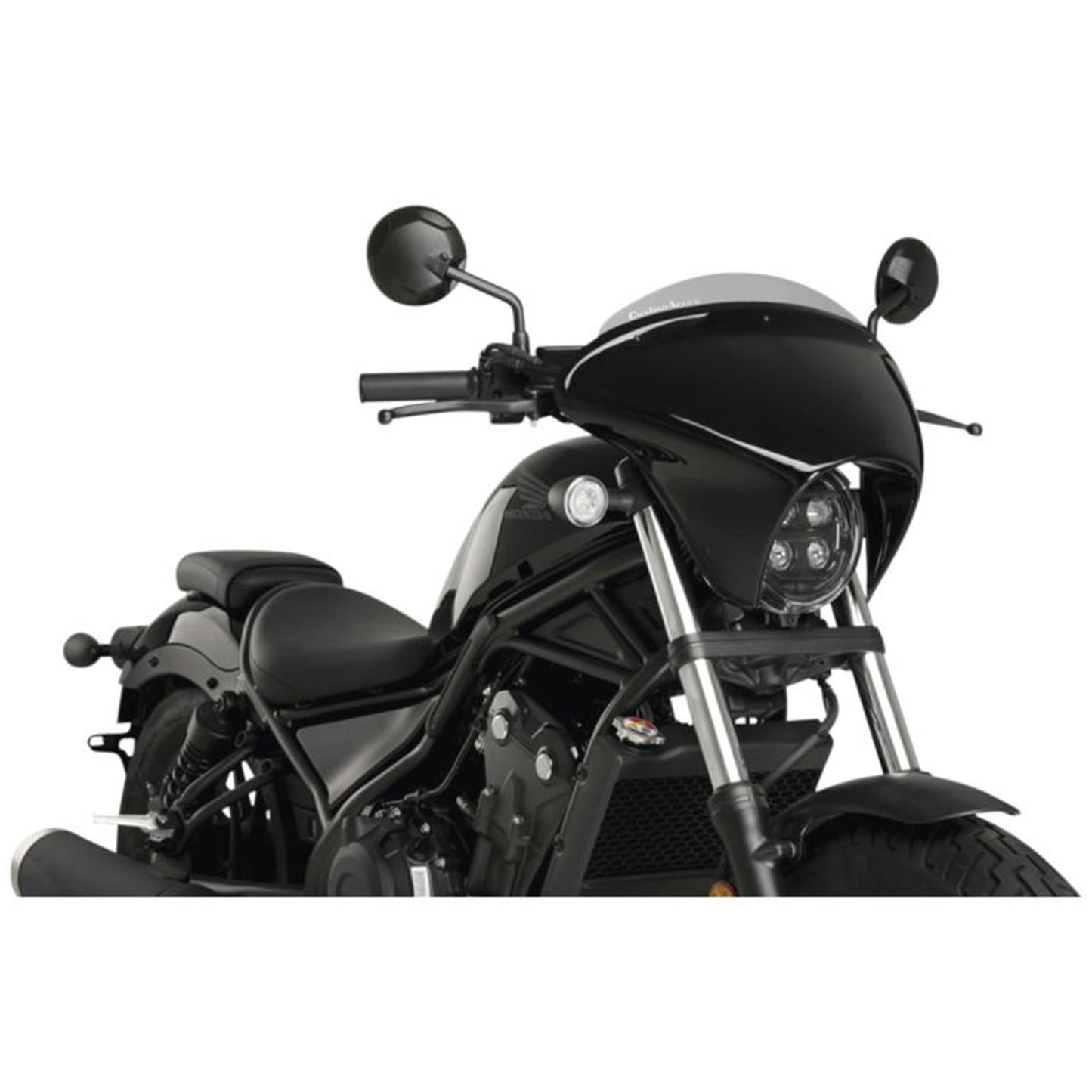 Custom Acces Batwing SML Fairing - Short - Smoke [MPN: BTM0017H]_892277