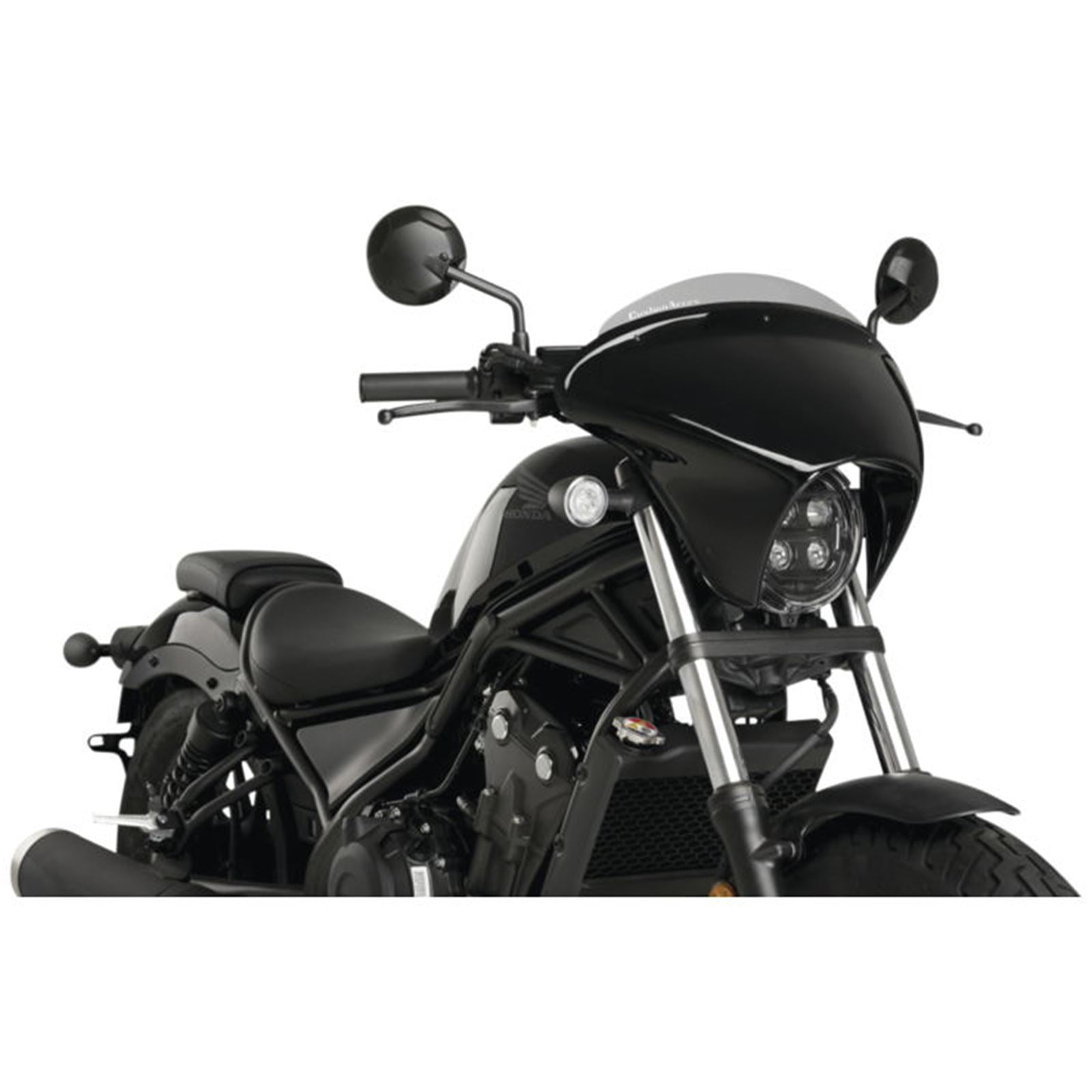 Custom Acces Batwing SML Fairing - Short - Smoke [MPN: BTM0017H]_892277