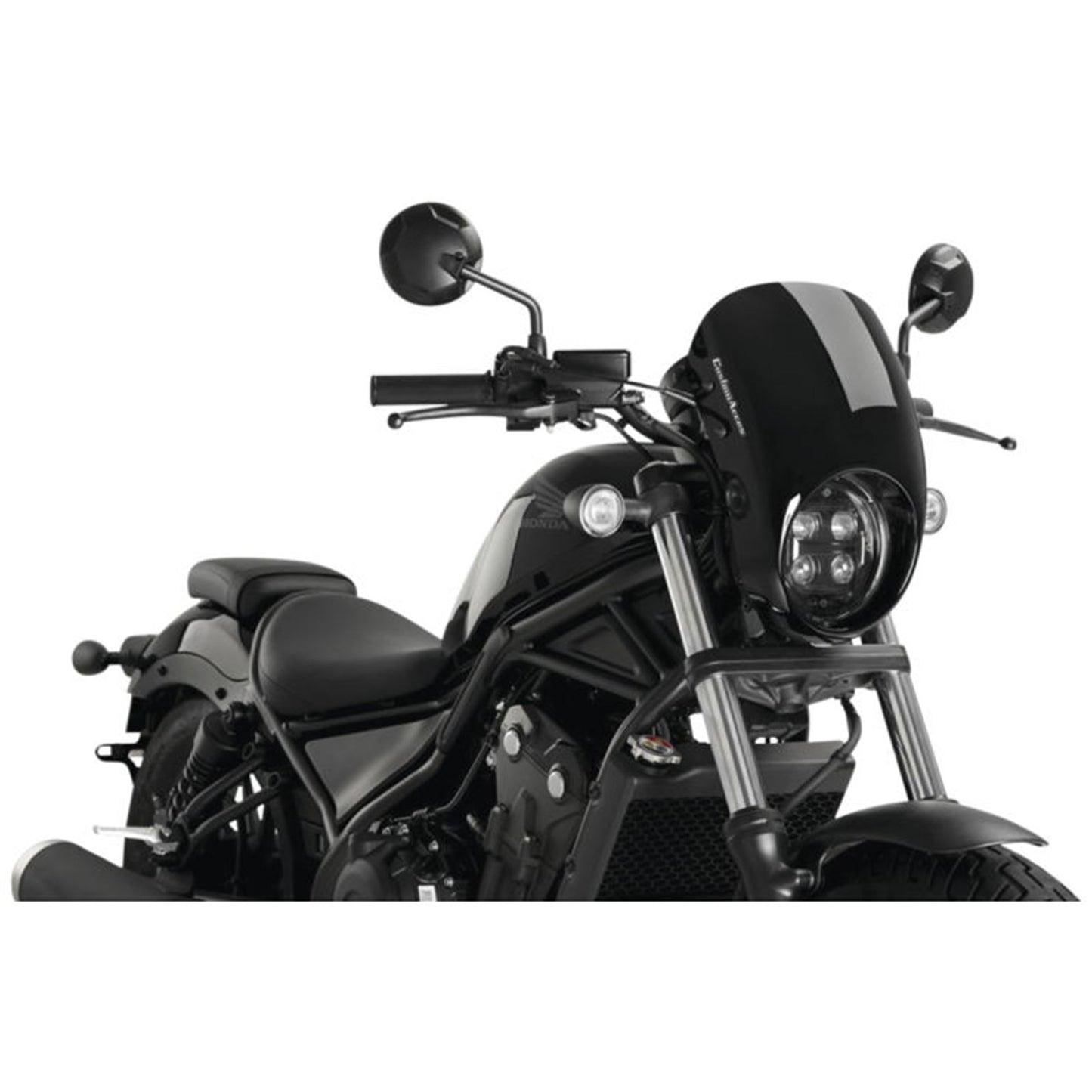 Custom Acces Anarchy Semi-Fairing - Black [MPN: CUP0024N]_892281