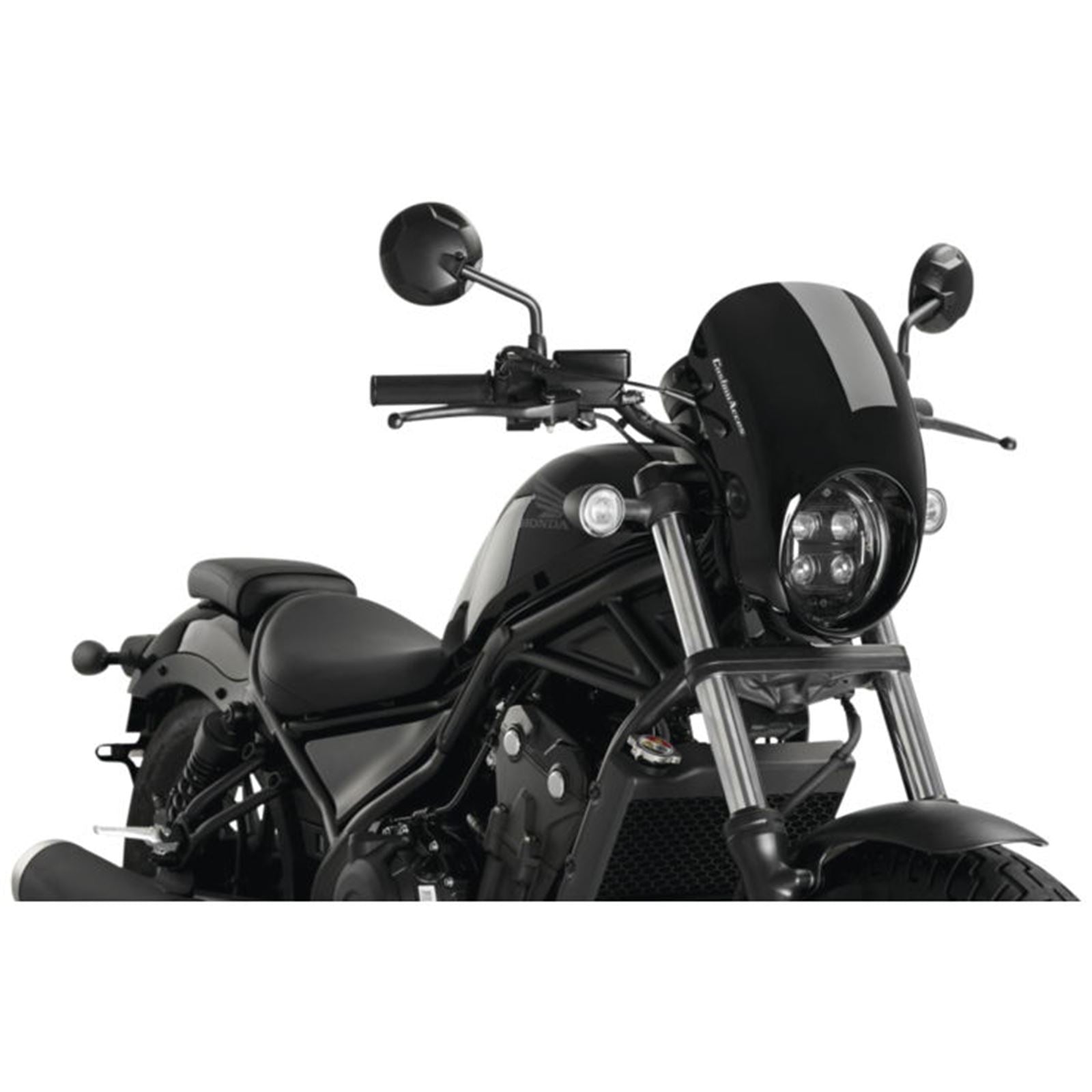 Custom Acces Anarchy Semi-Fairing - Black [MPN: CUP0024N]_892281