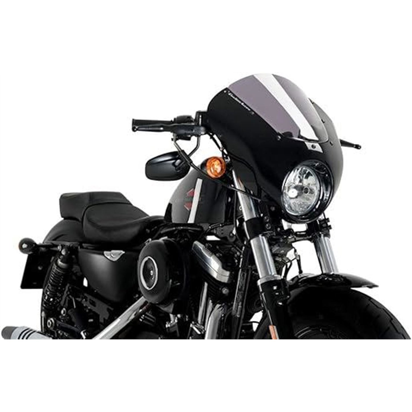 Custom Acces Dark Night Semi-Fairing - Smoke [MPN: CUP0020H]_1418673