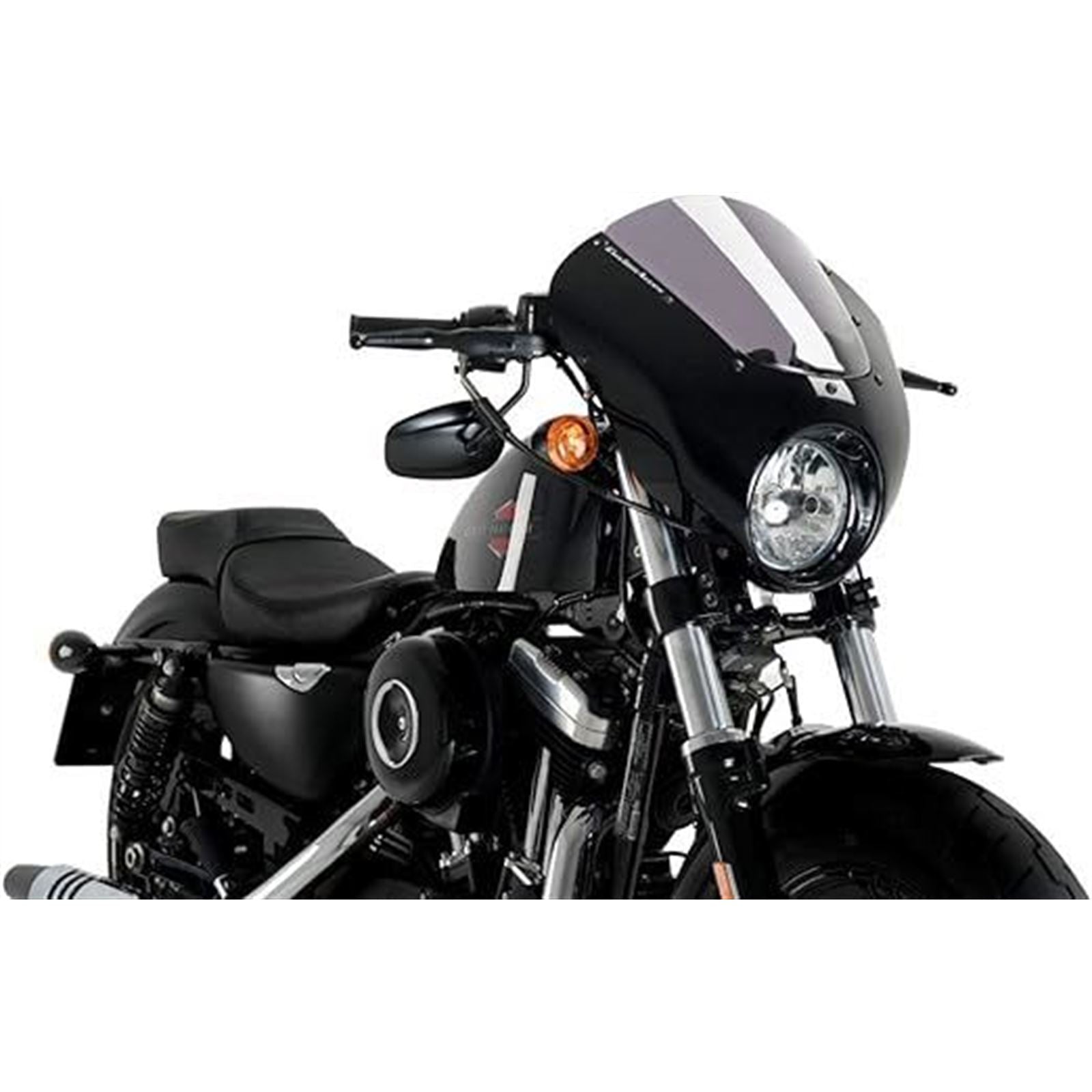 Custom Acces Dark Night Semi-Fairing - Smoke [MPN: CUP0020H]_1418673