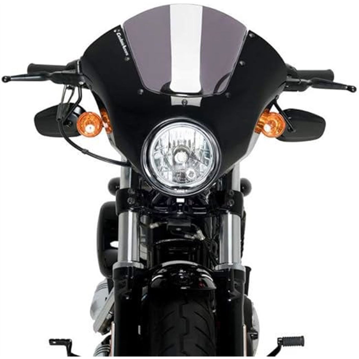 Custom Acces Dark Night Semi-Fairing - Smoke [MPN: CUP0020H]_1418674