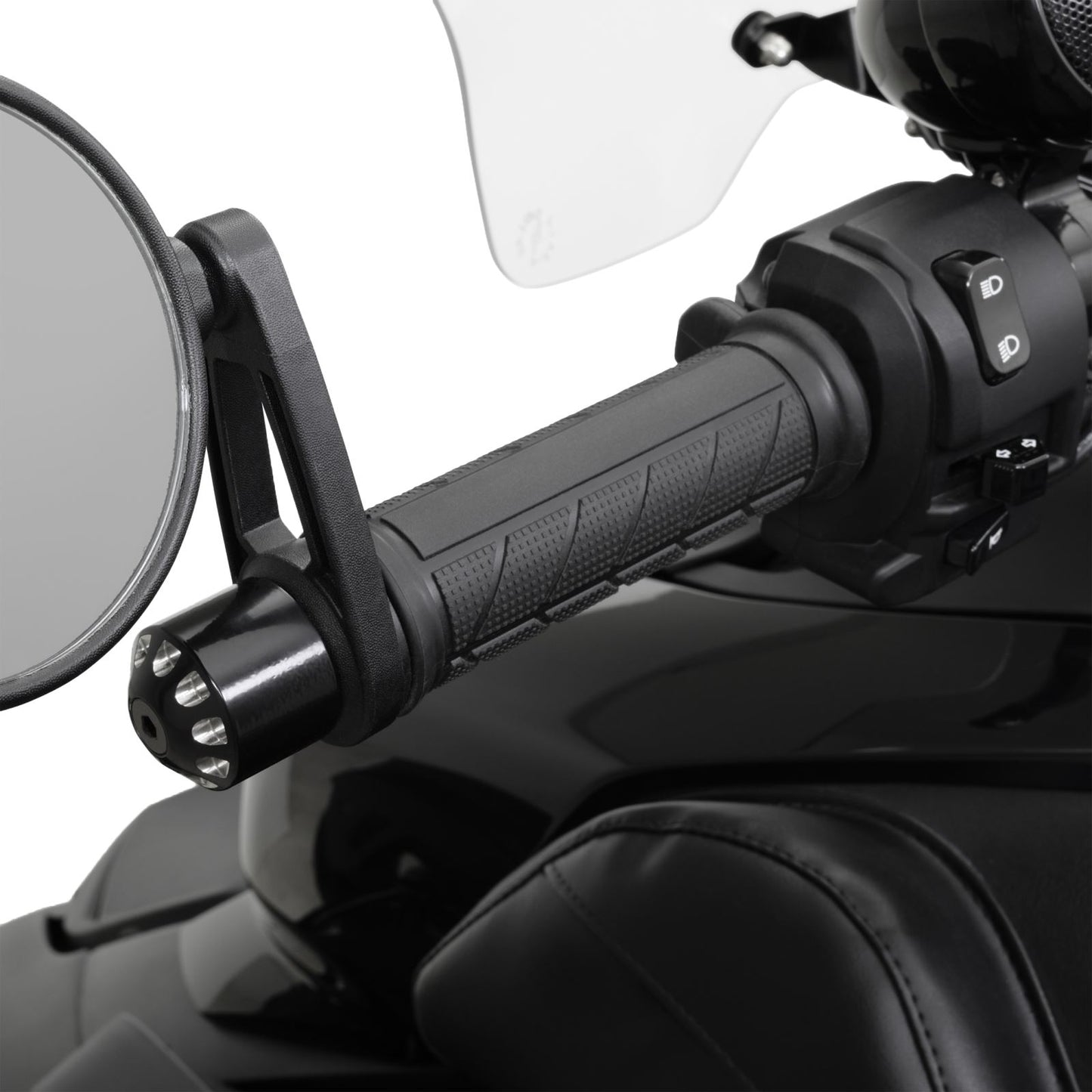 Show Chrome Inferno Heated Grips for Ryker 17-454BK_1161249