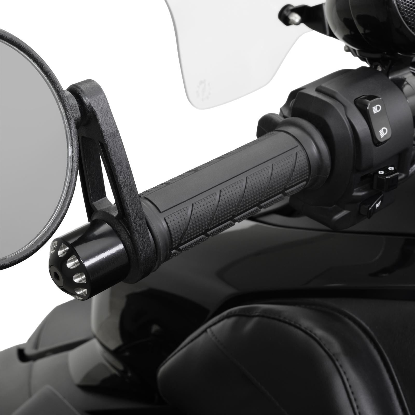 Show Chrome Inferno Heated Grips for Ryker 17-454BK_1161249