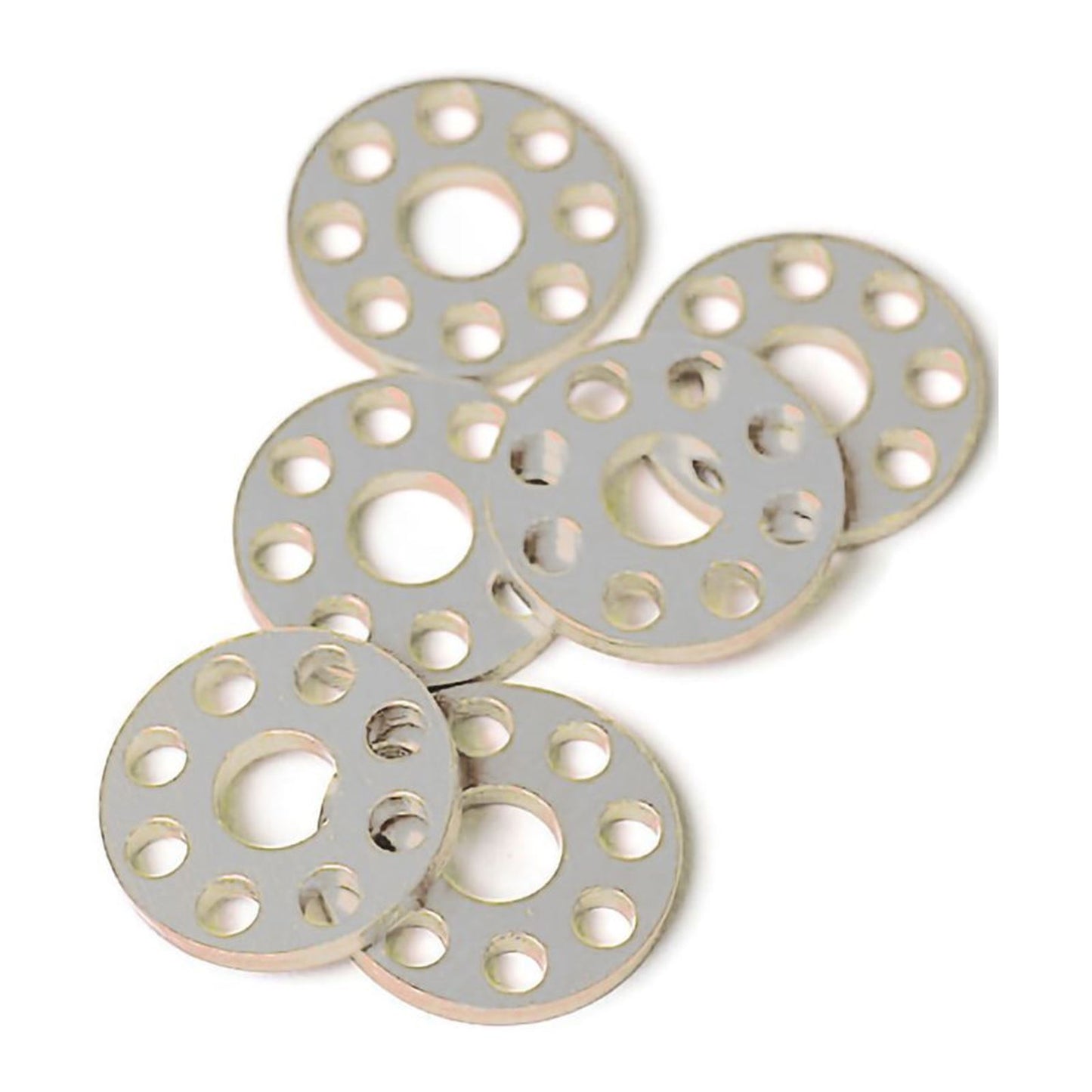 Factory Effex 18mm UltraLite Aluminum Washers - Silver 22-36706_883901