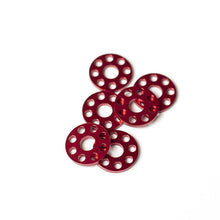 Factory Effex 25mm UltraLite Aluminum Washers - Red 22-36712_883896