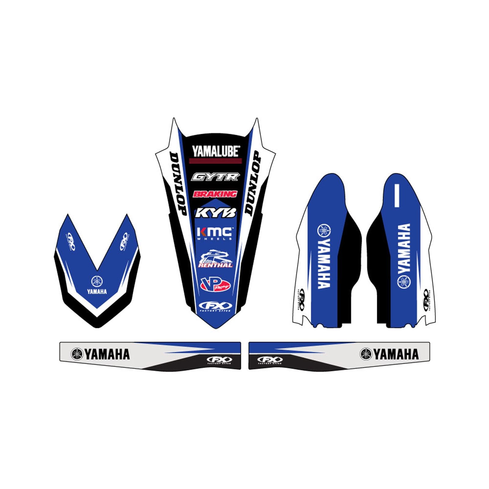 Factory Effex Trim Kit - Yamaha YZ125/250 [MPN: 25-50216]_884033