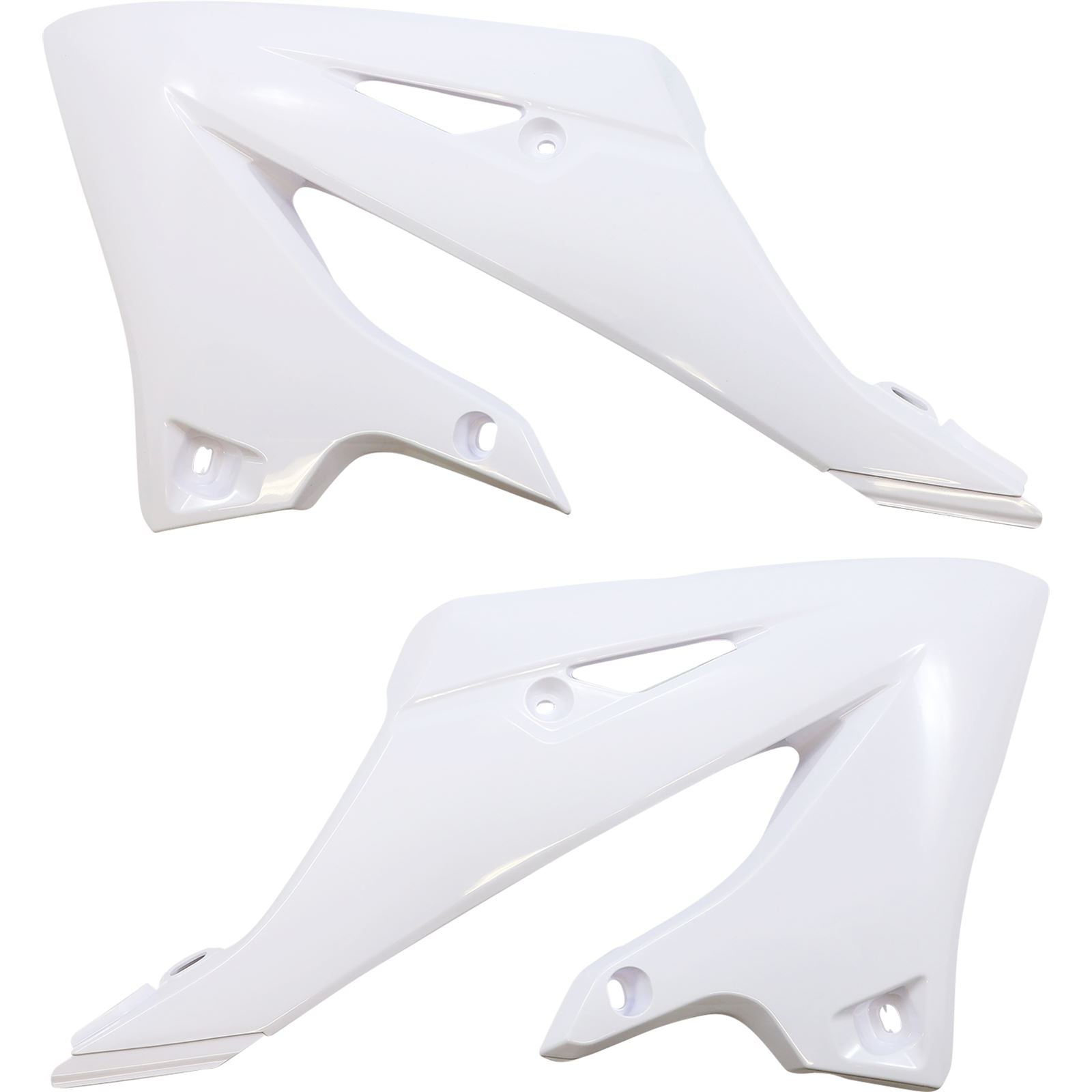 UFO Plastics Radiator Covers - White - YZ [MPN: YA04876-046]_1095551