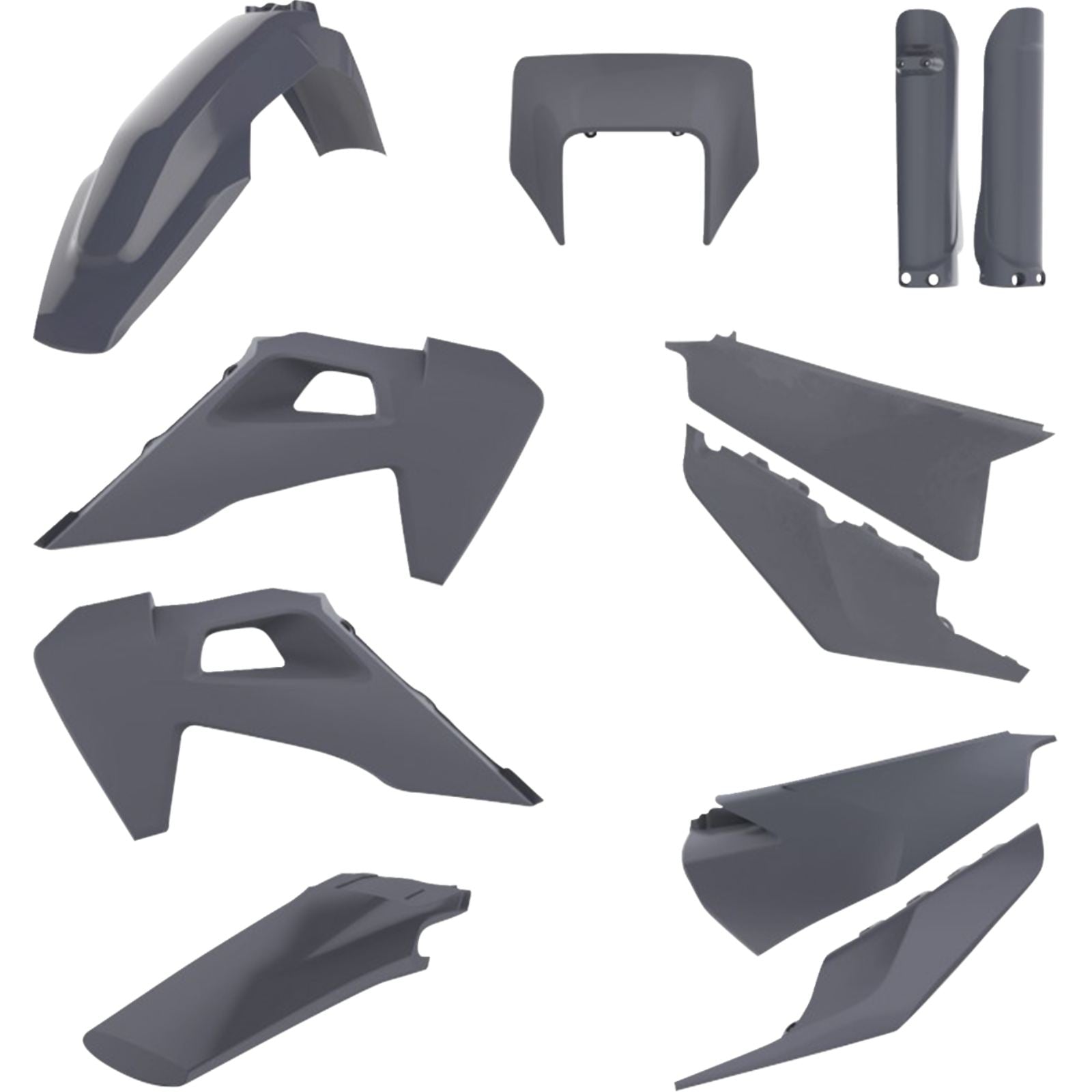 Polisport Full Enduro Kit - Nardo/Grey [MPN: 91120]_2115158