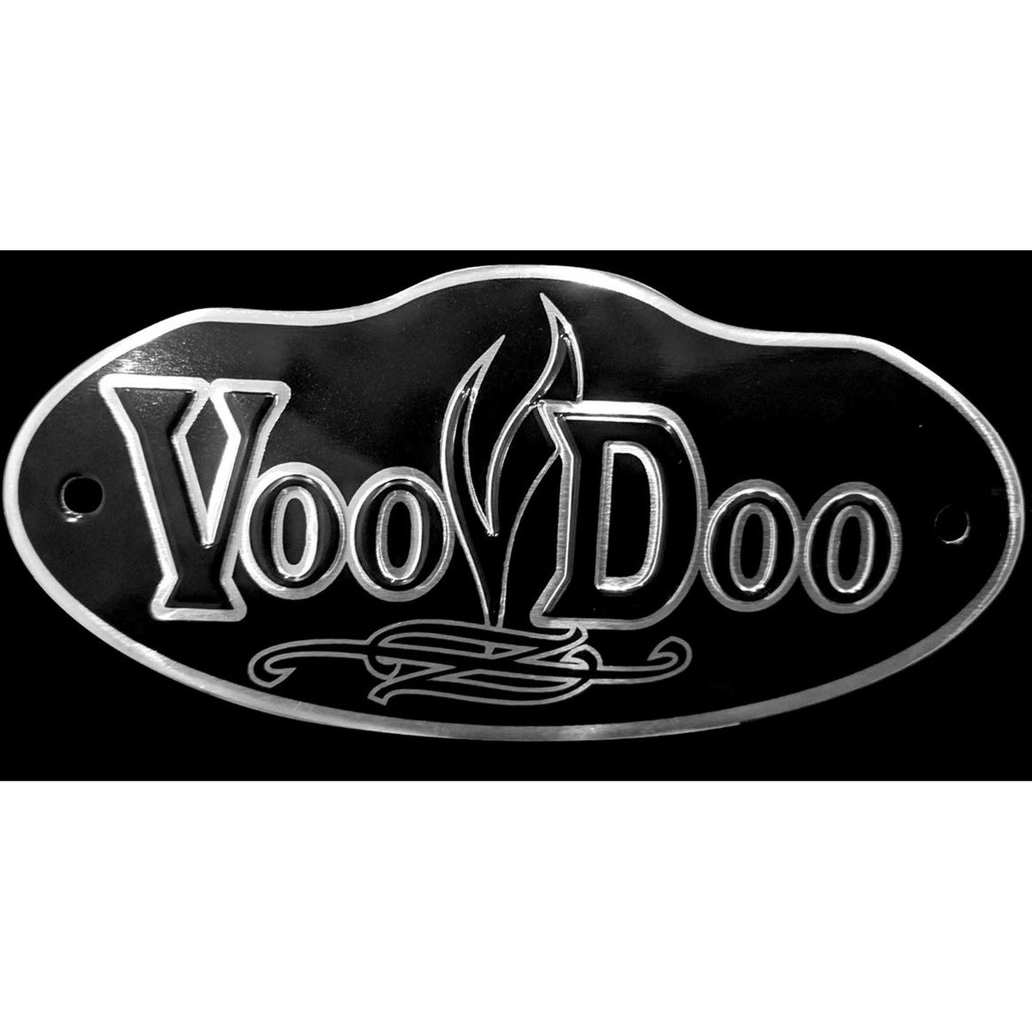 Voodoo Exhaust Badge - Black VEBB_883285