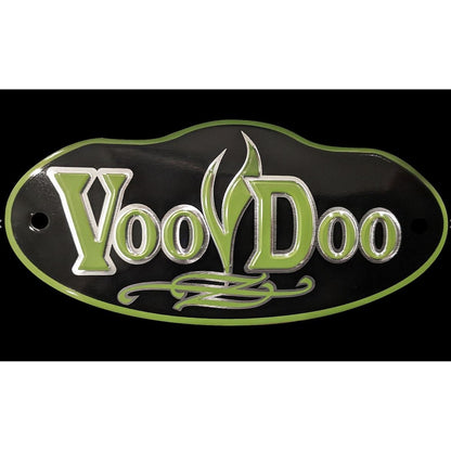 Voodoo Exhaust Badge - Green VEBG_883279