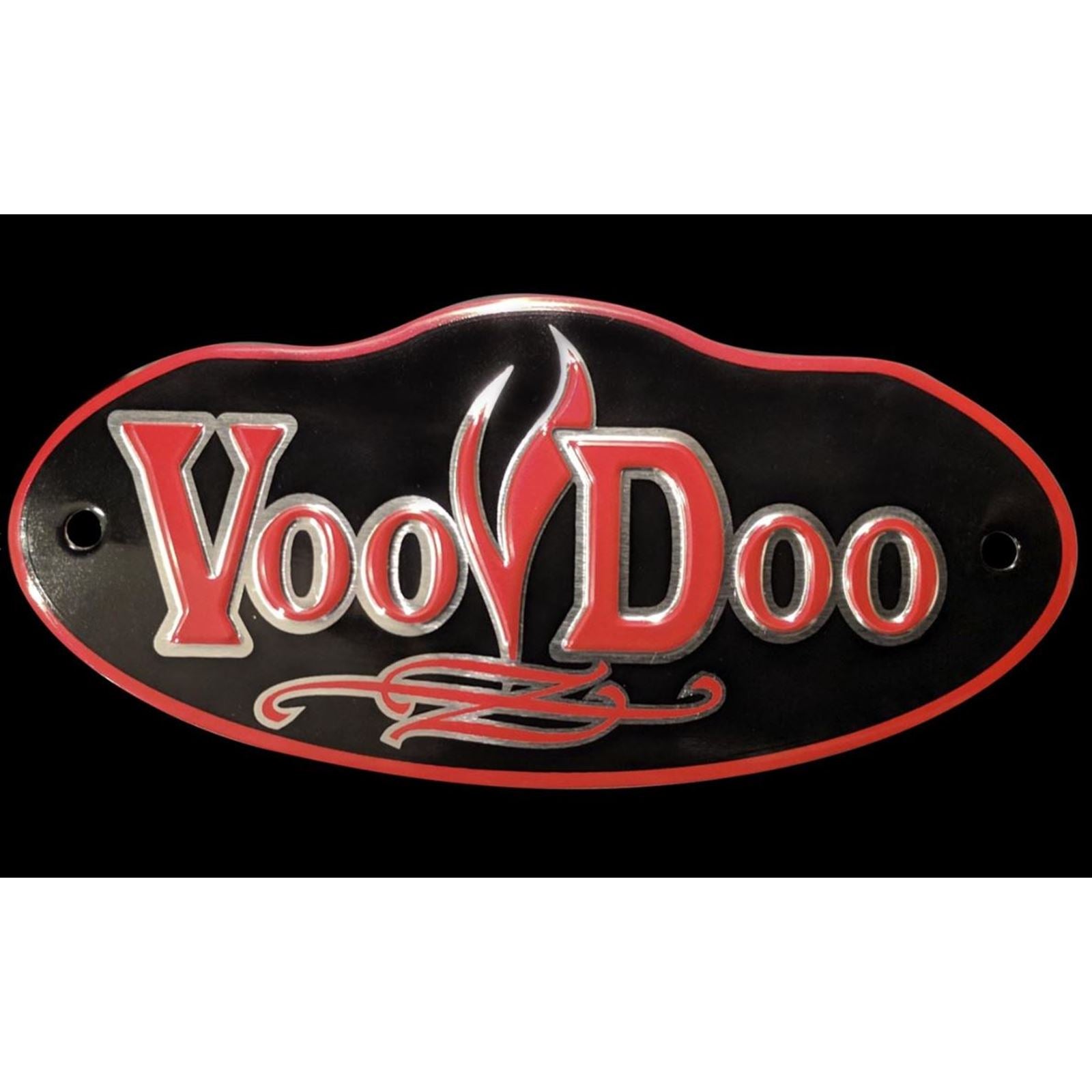 Voodoo Exhaust Badge - Red VEBR_882922