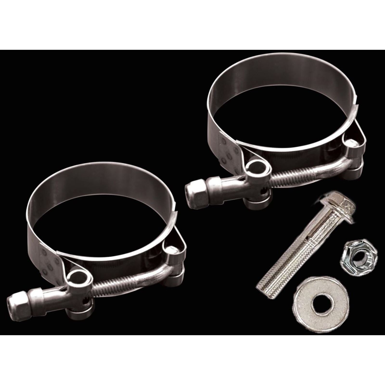 Voodoo Mini Meg Shorty Race Exhaust - Black VMMEZX10L6CDB_882564