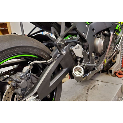 Voodoo Mini Meg Shorty Race Exhaust - Black VMMEZX10L6CDB_882566