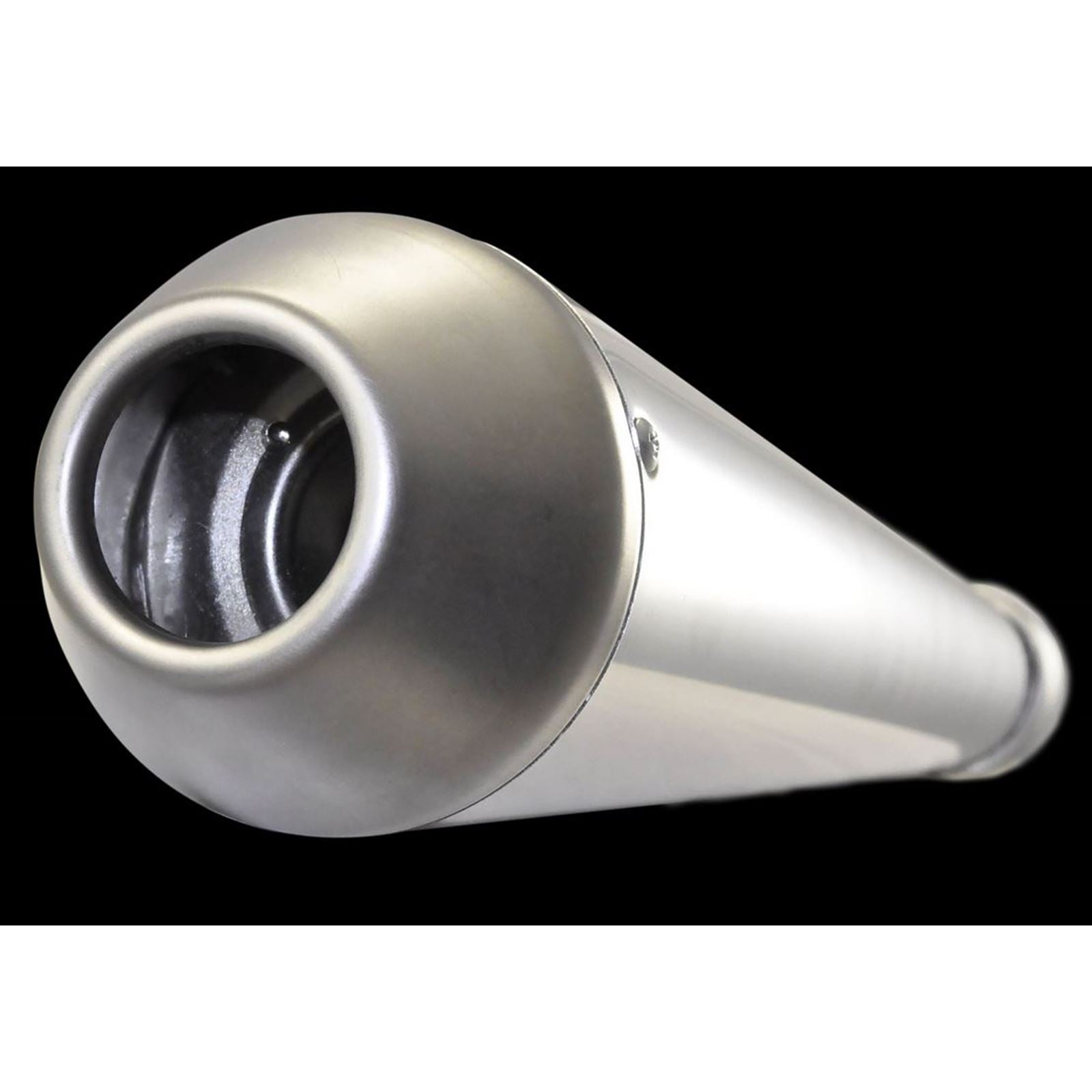 Voodoo Reverse Cone Muffler - Stainless Steel Body, Natural Finish VC404N_883289