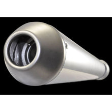 Voodoo Reverse Cone Muffler - Stainless Steel Body, Natural Finish VC404N_883289