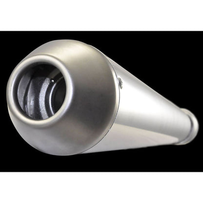 Voodoo Reverse Cone Muffler - Stainless Steel Body, Natural Finish VC404N_883289