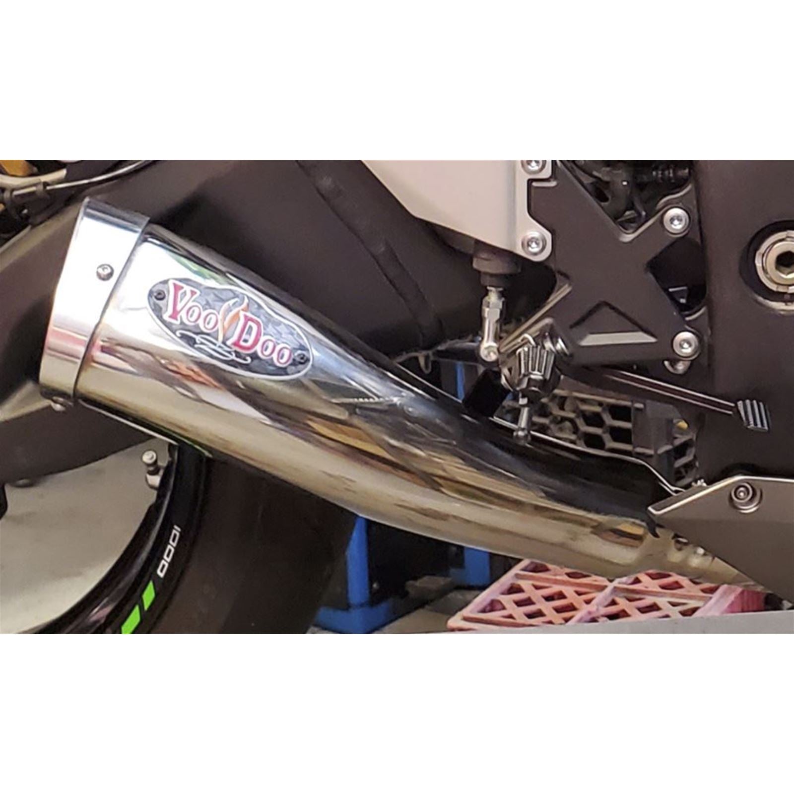 Voodoo Mojo Slip-On Exhaust - Polish VMJEZX10L6CDP_882606