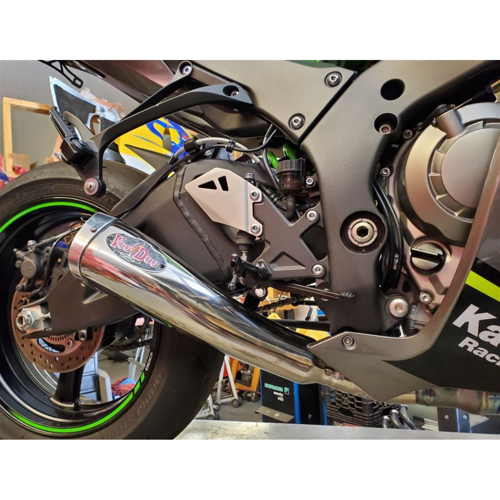 Voodoo Mojo Slip-On Exhaust - Polish VMJEZX10L6CDP_882607