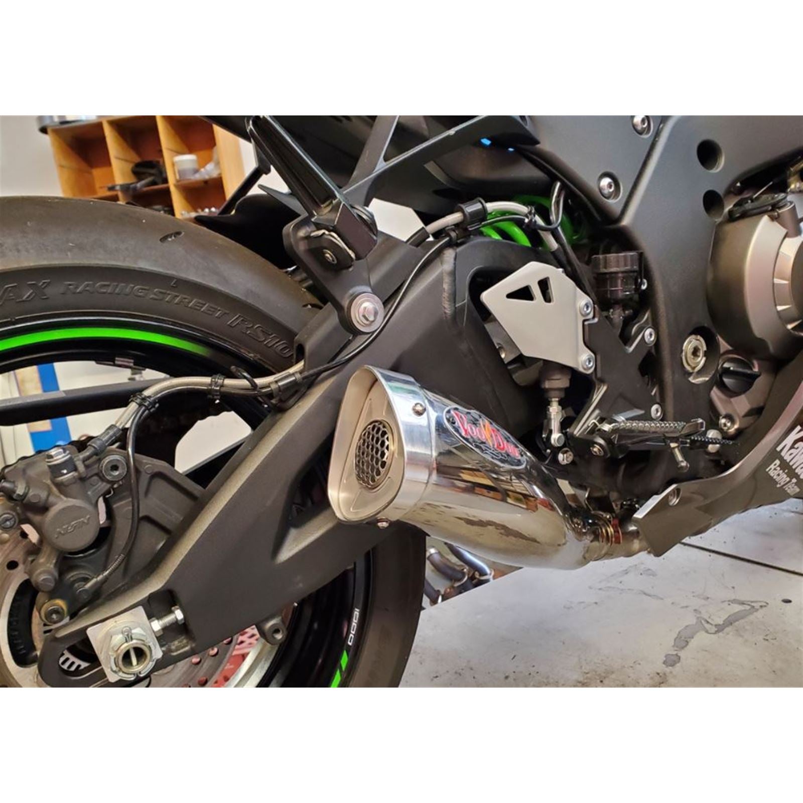 Voodoo Mojo Slip-On Exhaust - Polish VMJEZX10L6CDP_882609