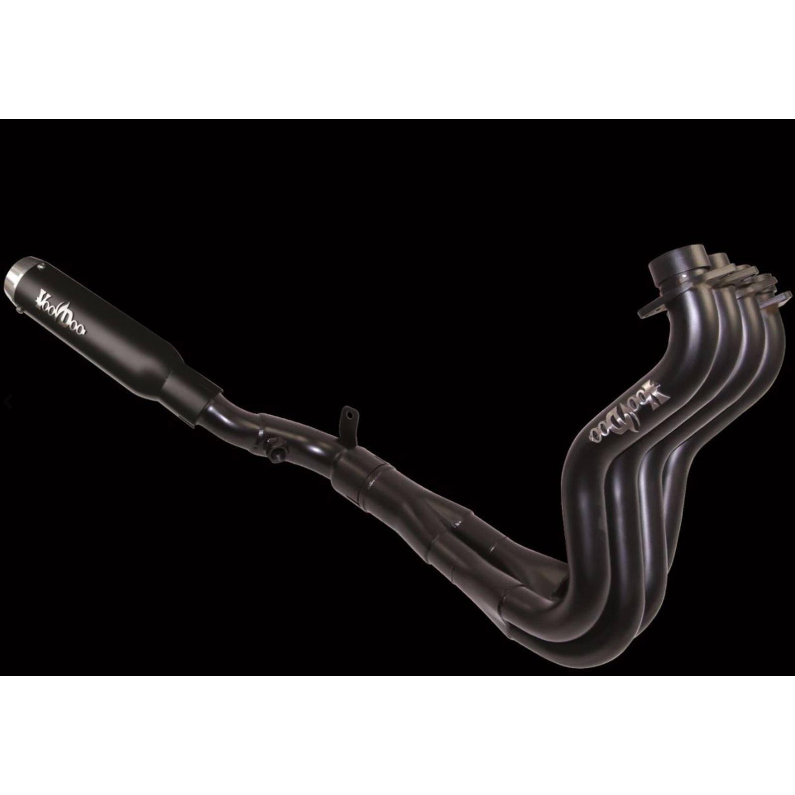 Voodoo Mini Meg Shorty 4-into-1 - System Race Exhaust - Black VMMEFSGSXR1L7B_882580
