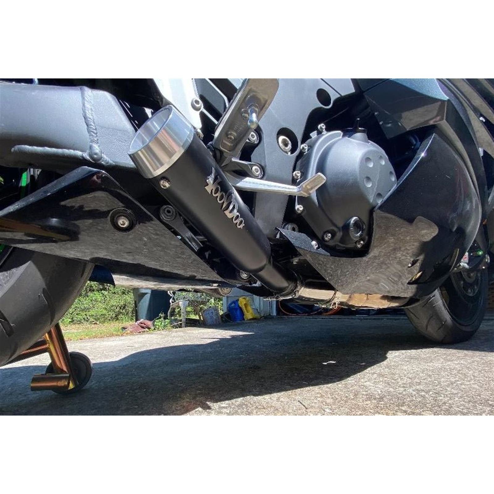 Voodoo 4-into-1 - System Race Exhaust - Black VMMEFSZX14K6B_882578